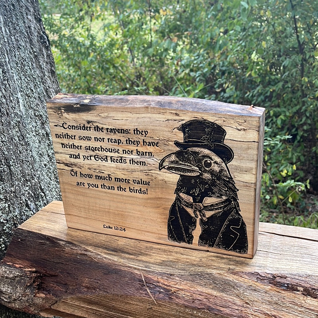 Consider the Ravens - Luke 12:24