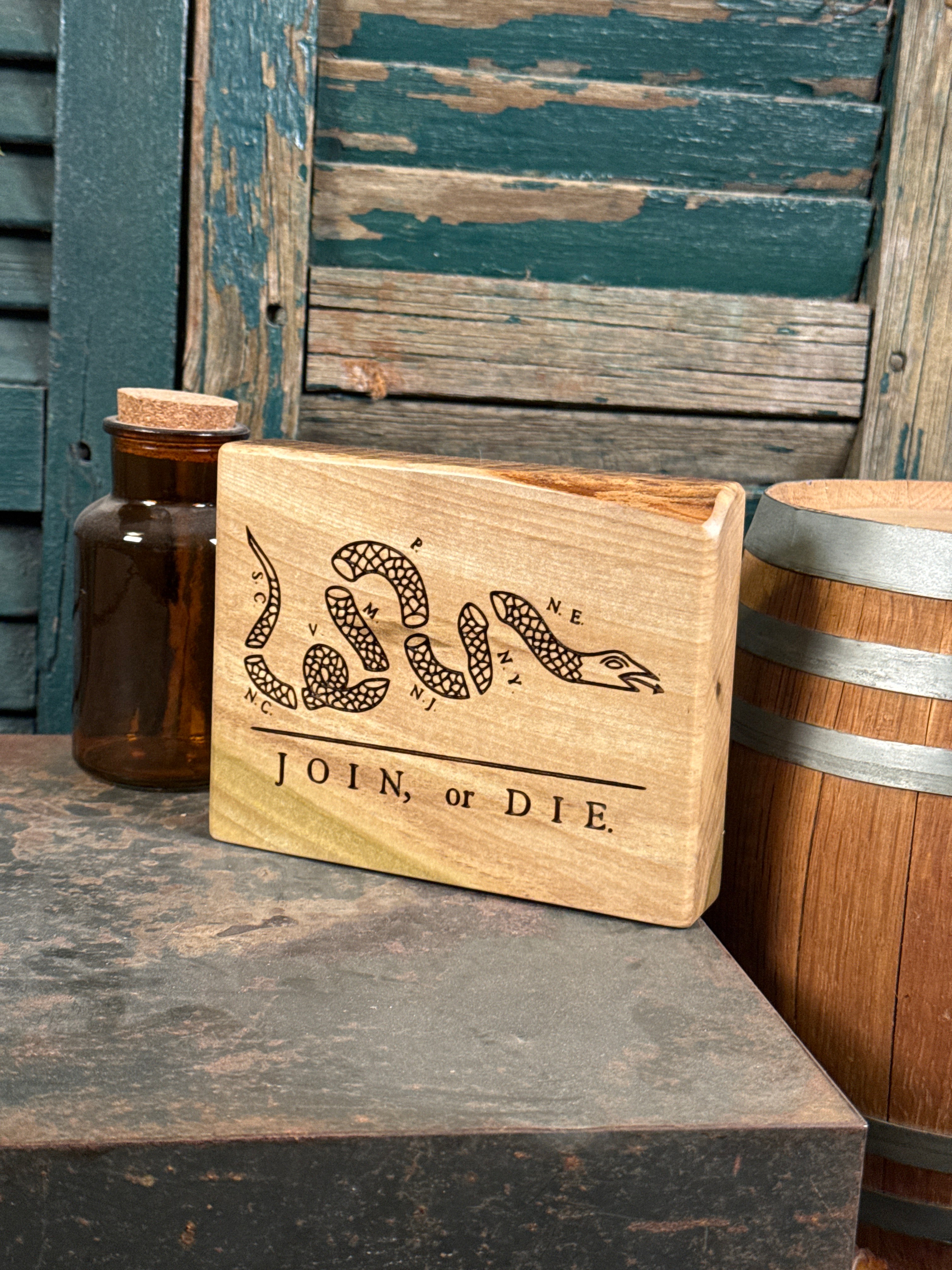 Join, or Die on Maple