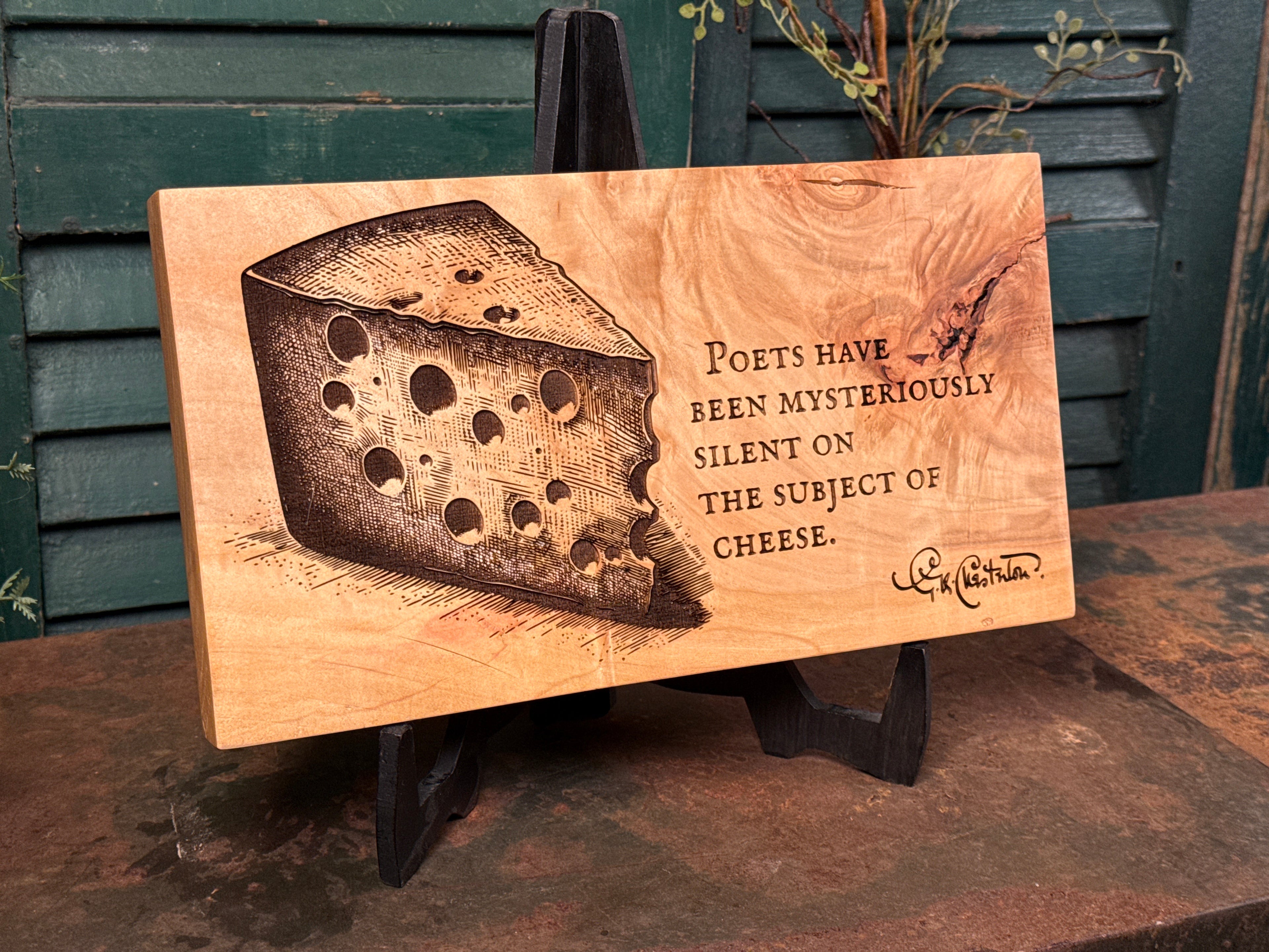 Subject of Cheese on Maple