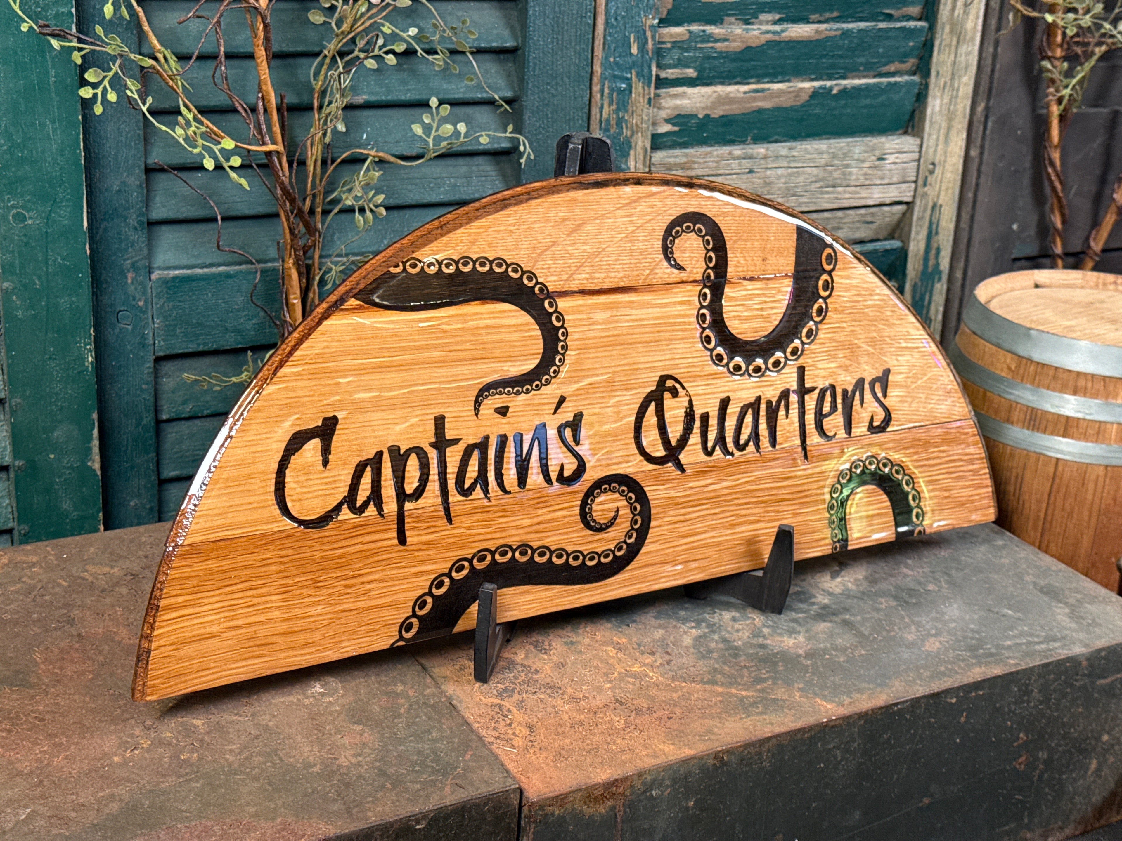 Captain's Quarters on Bourbon Barrel Oak