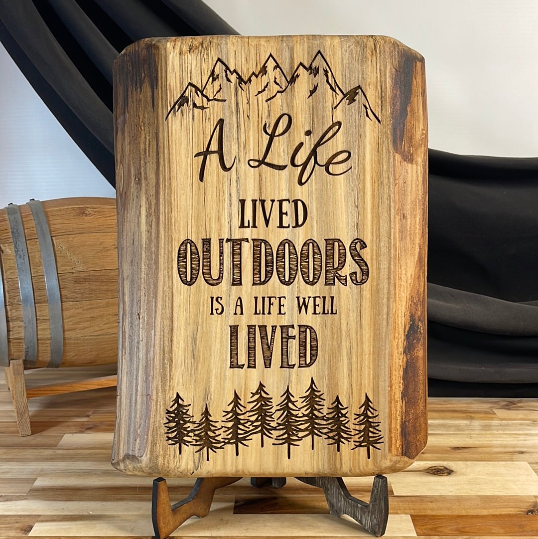 A life lived outdoors 