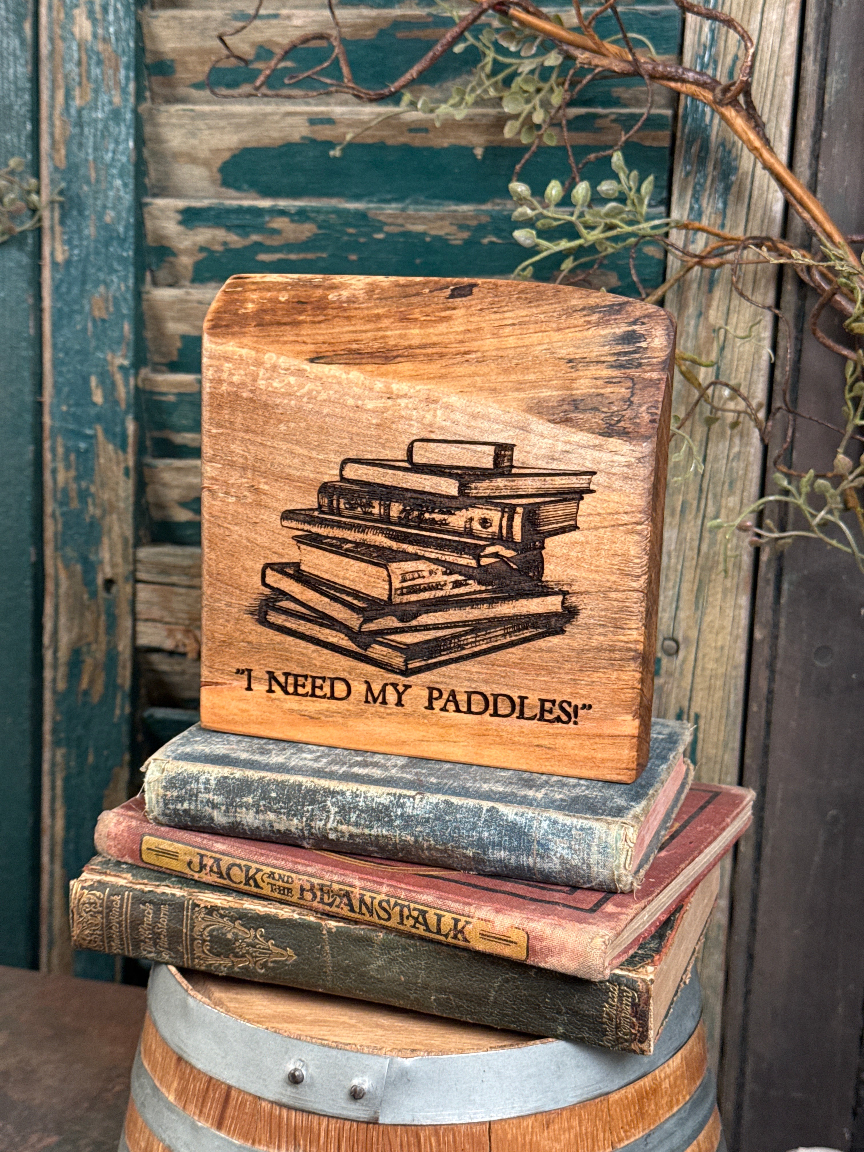 I need my paddles! on Maple