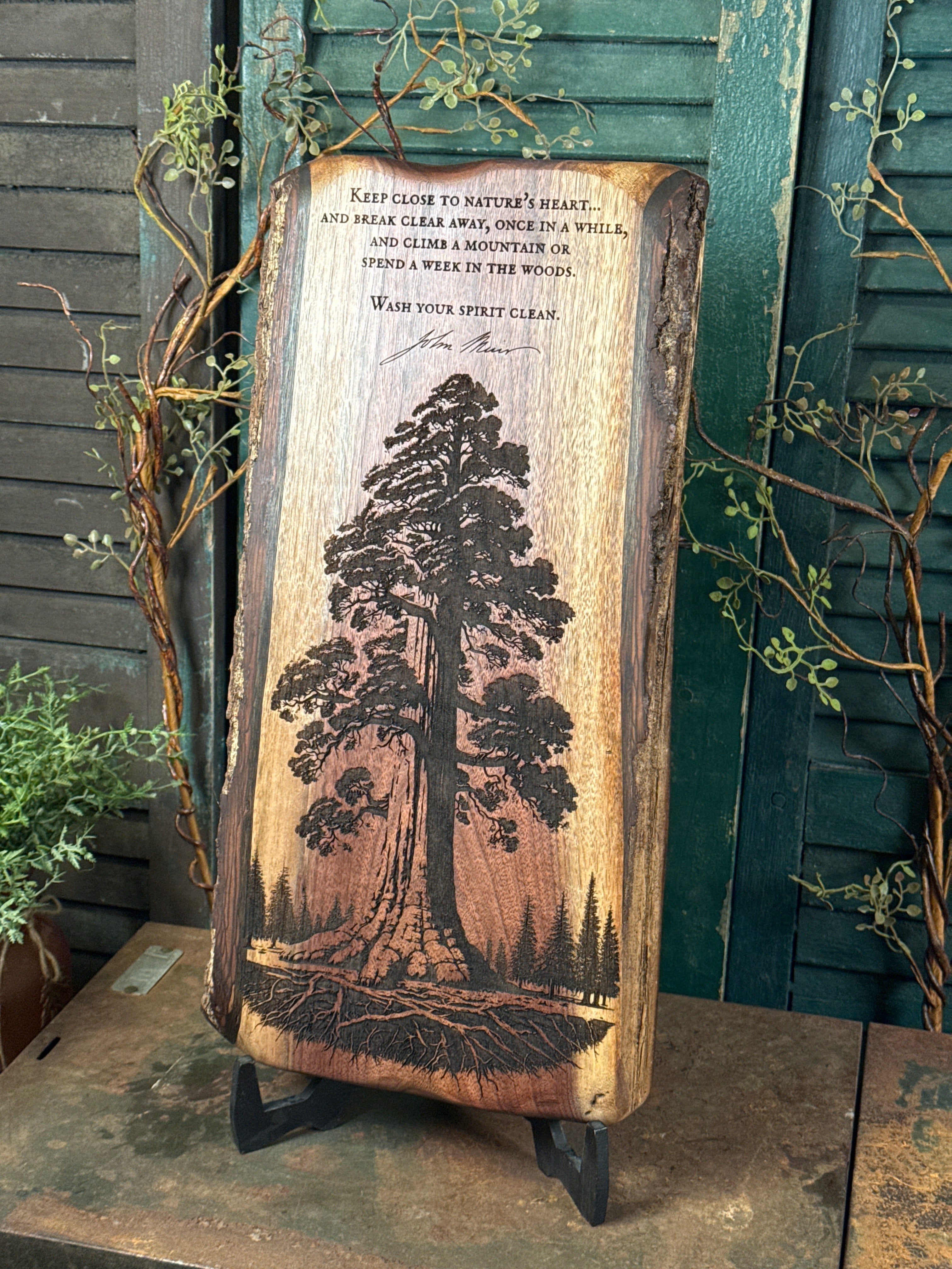 Wash Your Spirit Clean on Walnut