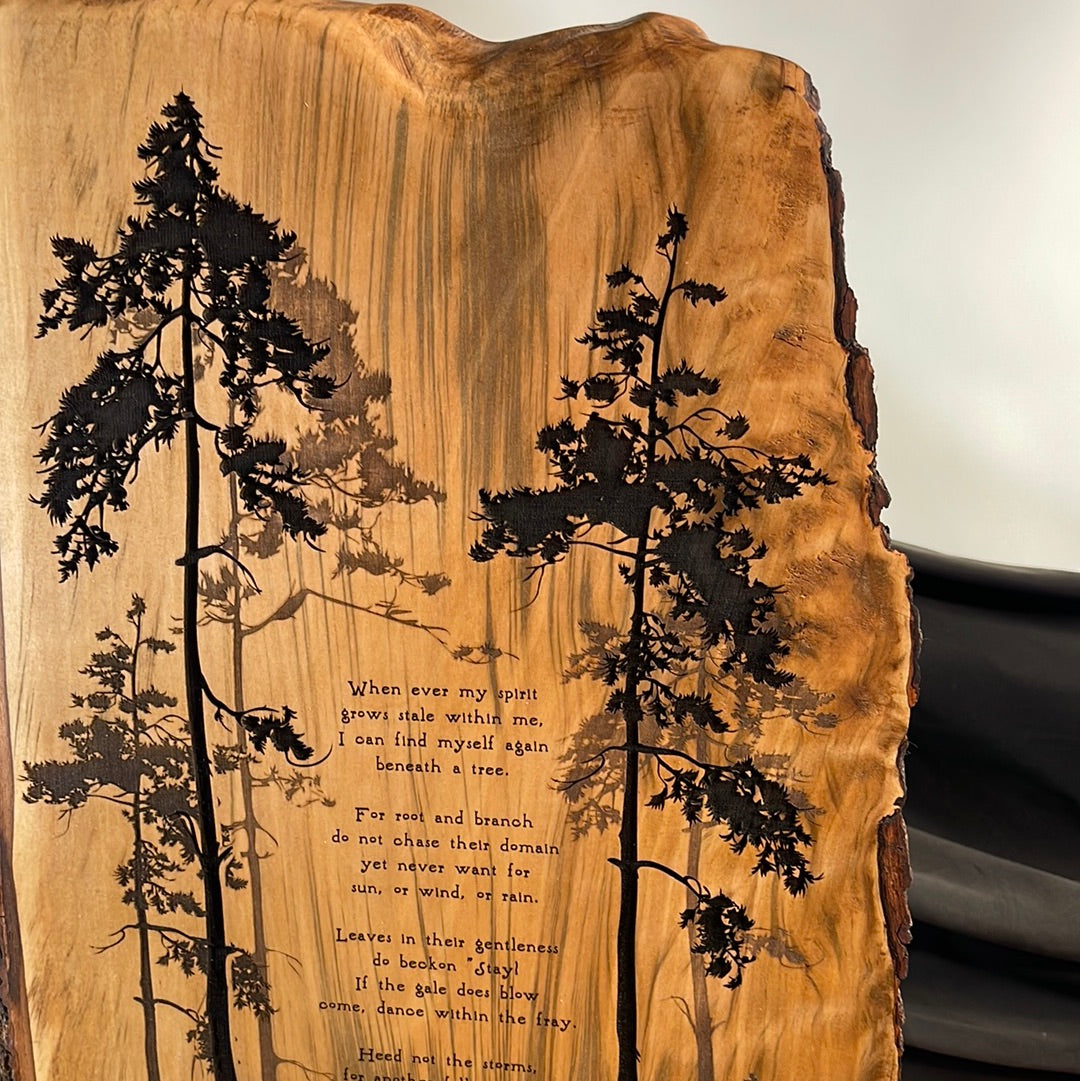 Original Poem: Beneath the Trees.