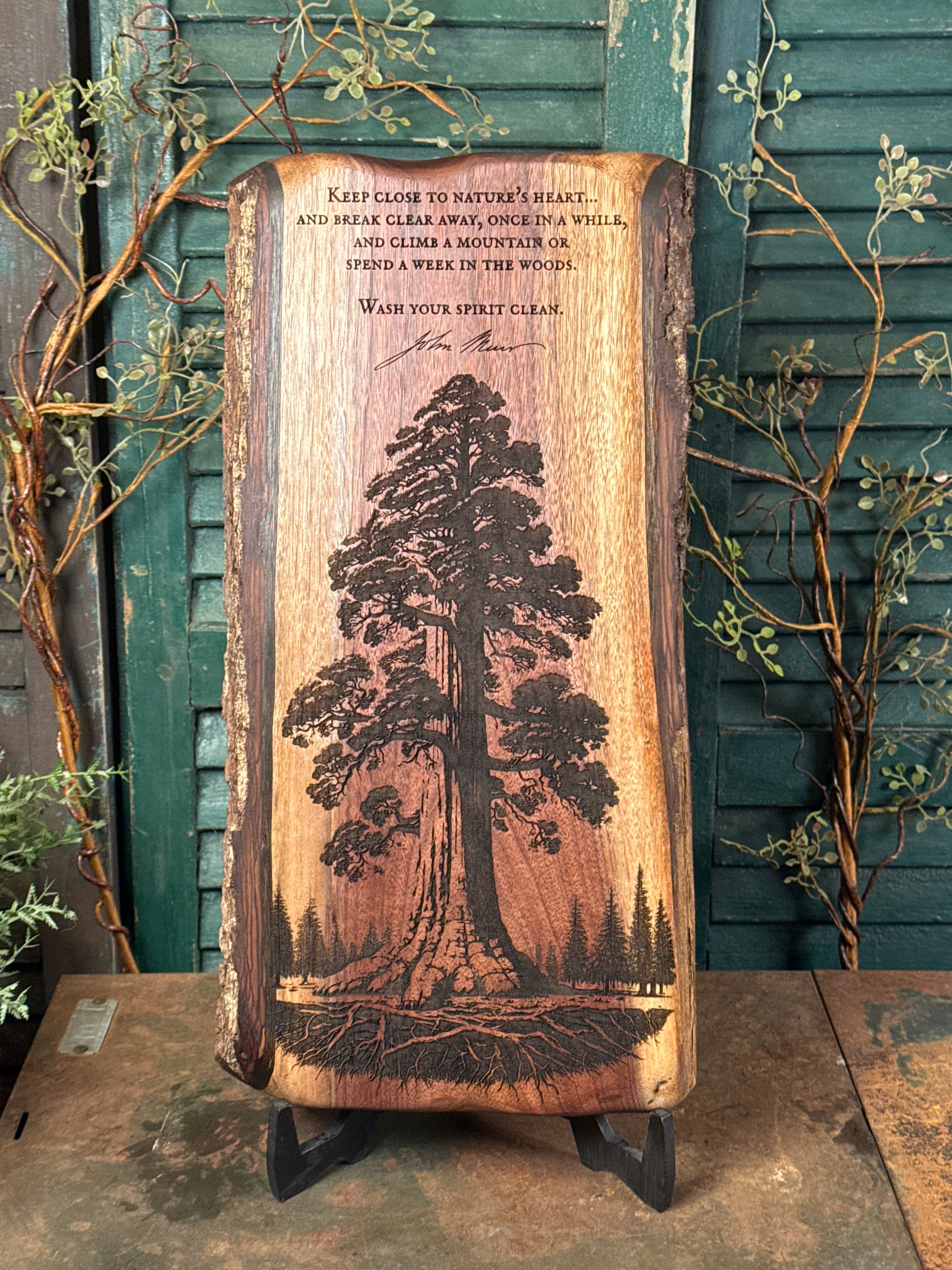 Wash Your Spirit Clean on Walnut