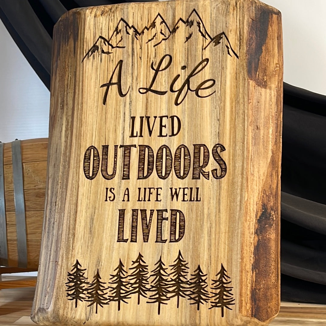 A life lived outdoors 