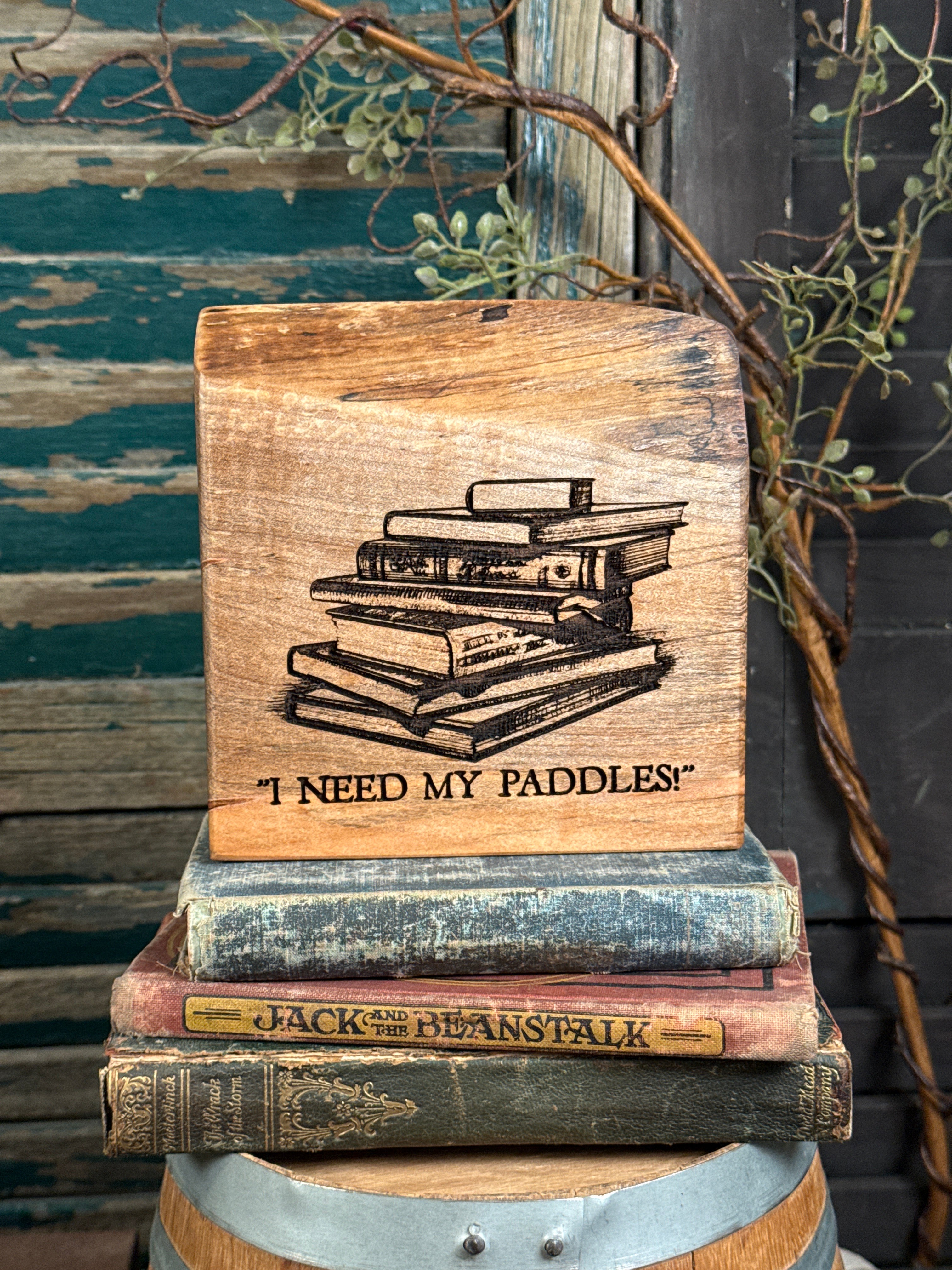 I need my paddles! on Maple