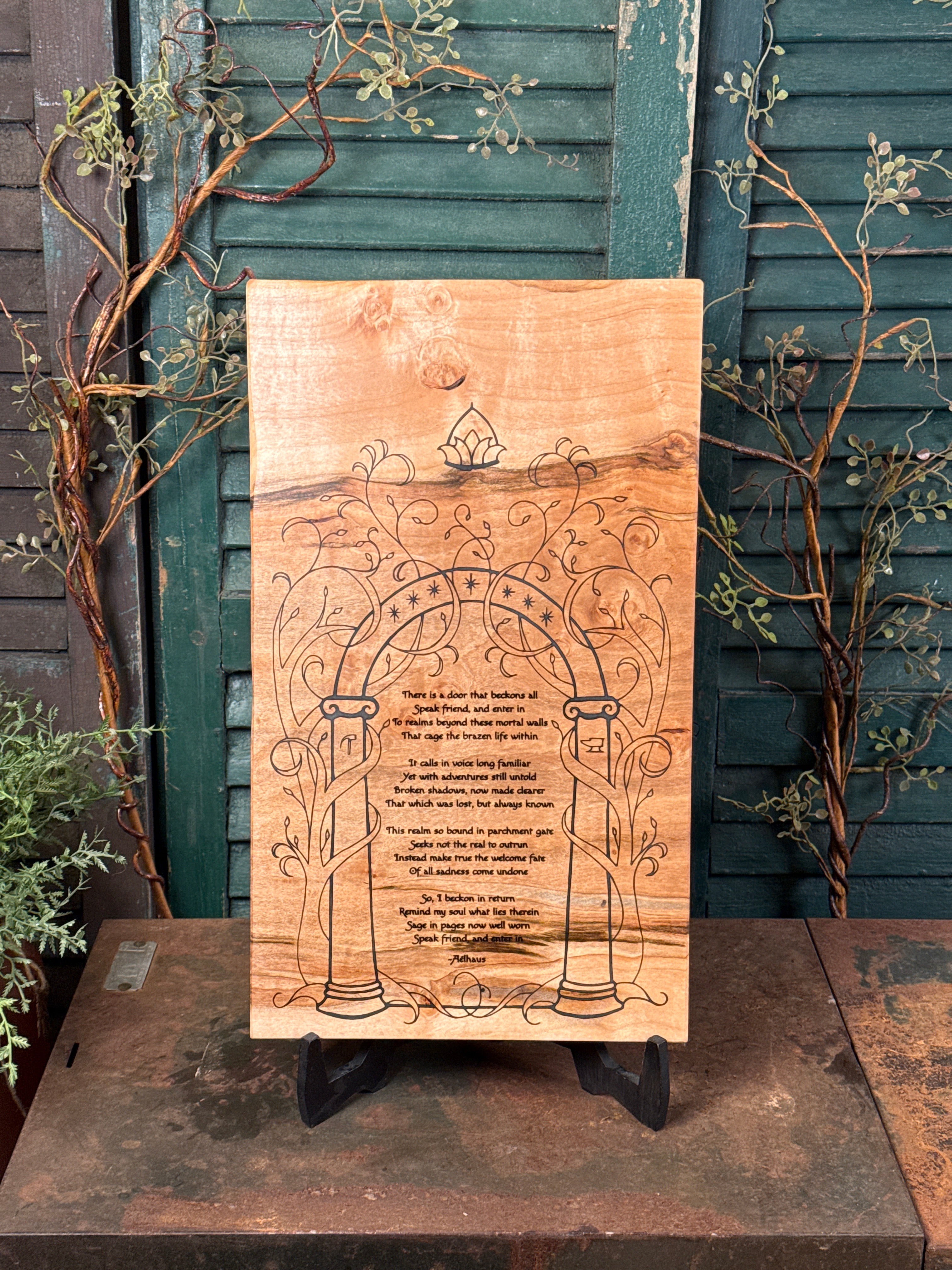 Speak Friend, and Enter In on Abrosia Maple