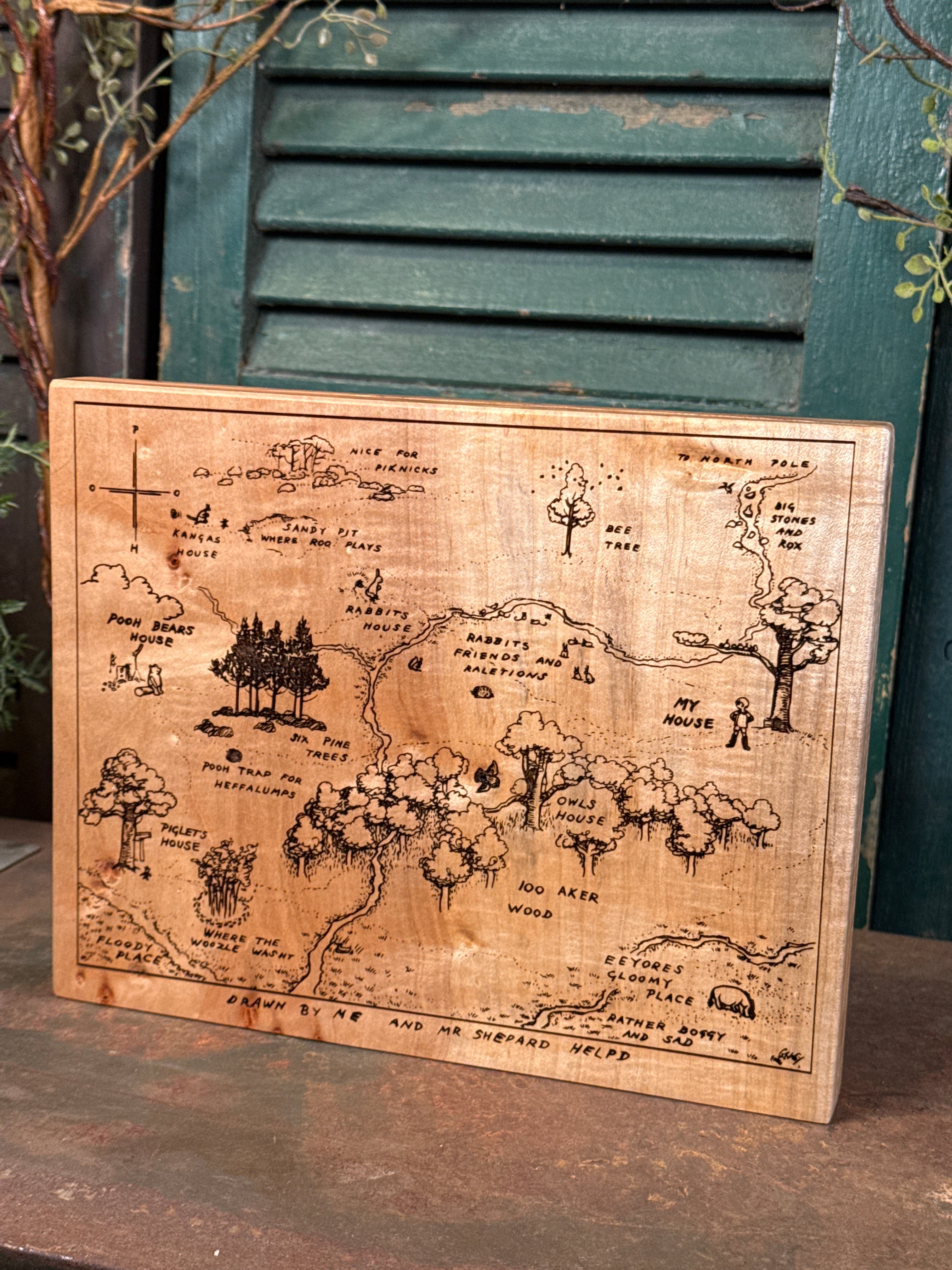 100 Aker Wood on Maple