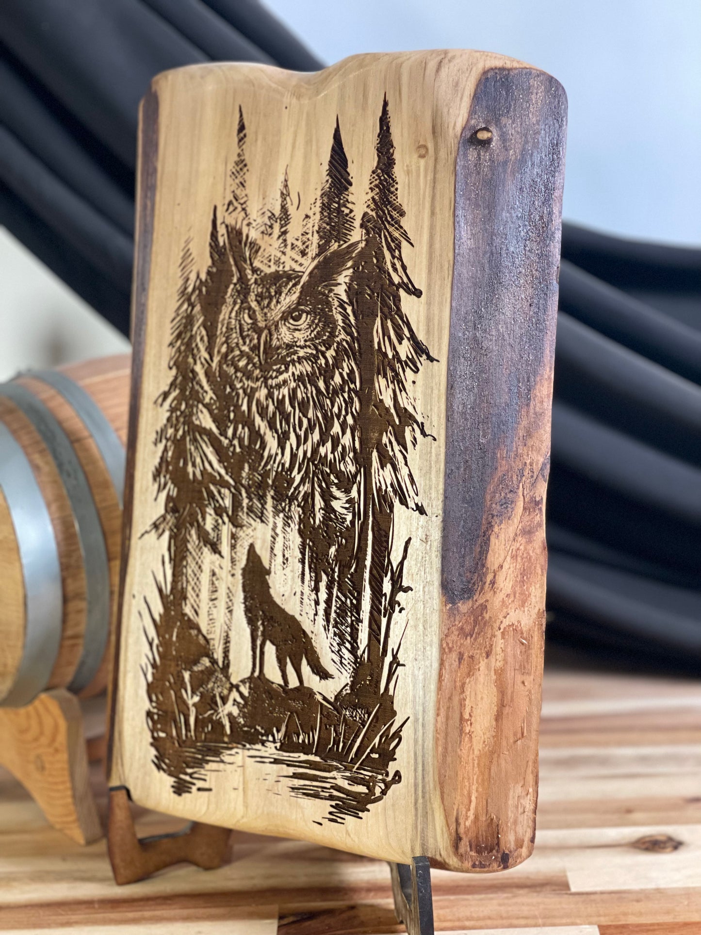 Owl and Wolf
