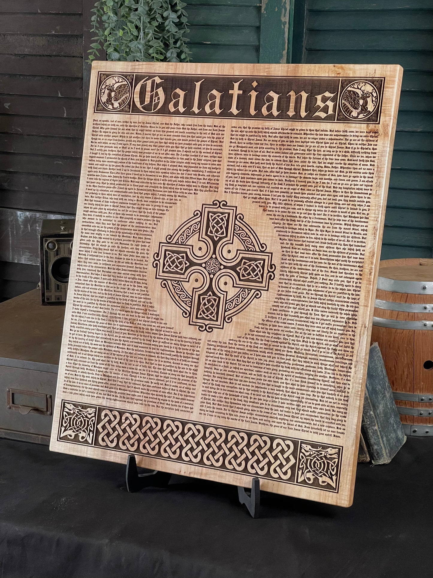 Book of Galatians on Maple