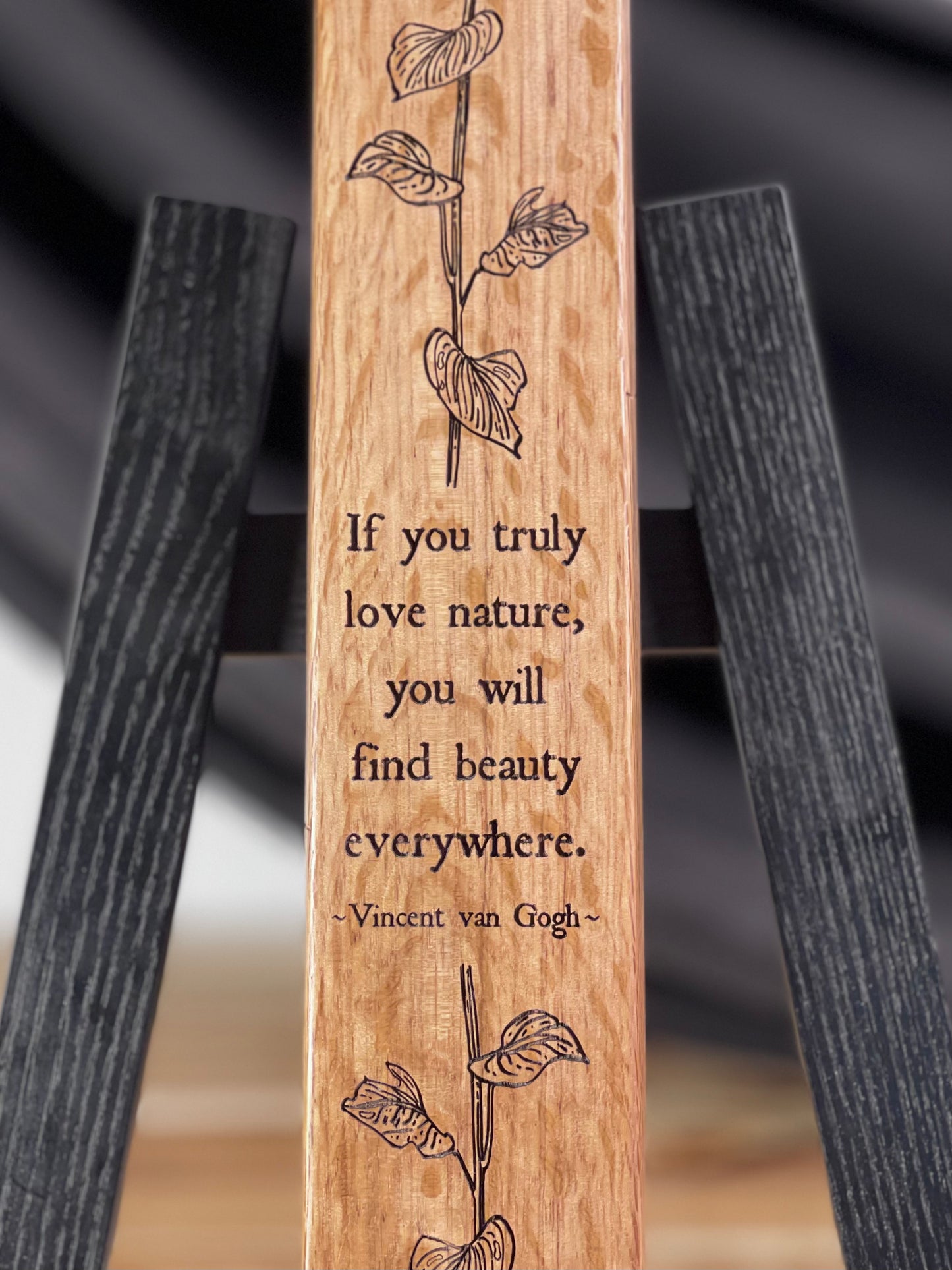 Beauty Everywhere - Van Gogh - Barrel Stave