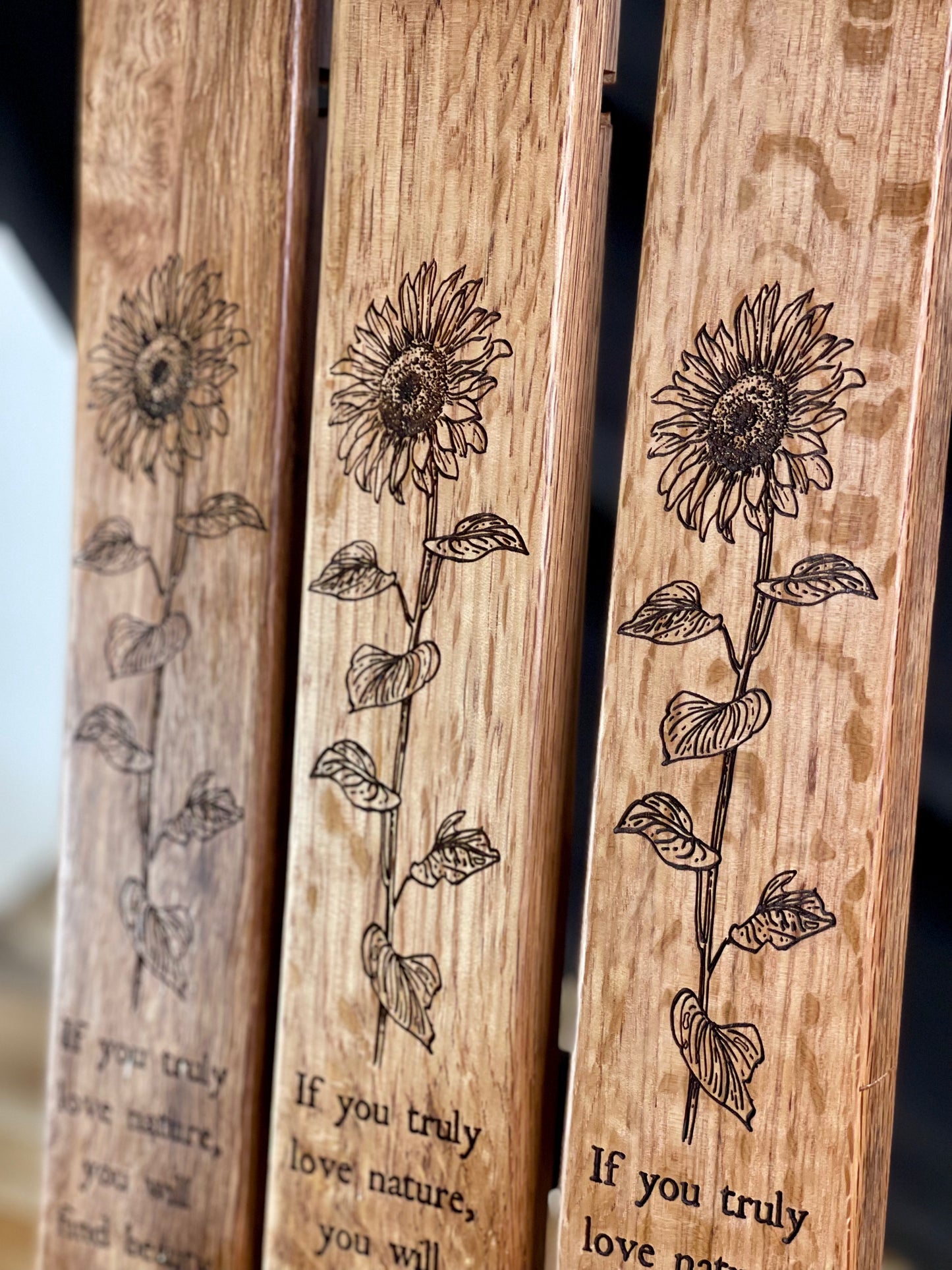 Beauty Everywhere - Van Gogh - Barrel Stave