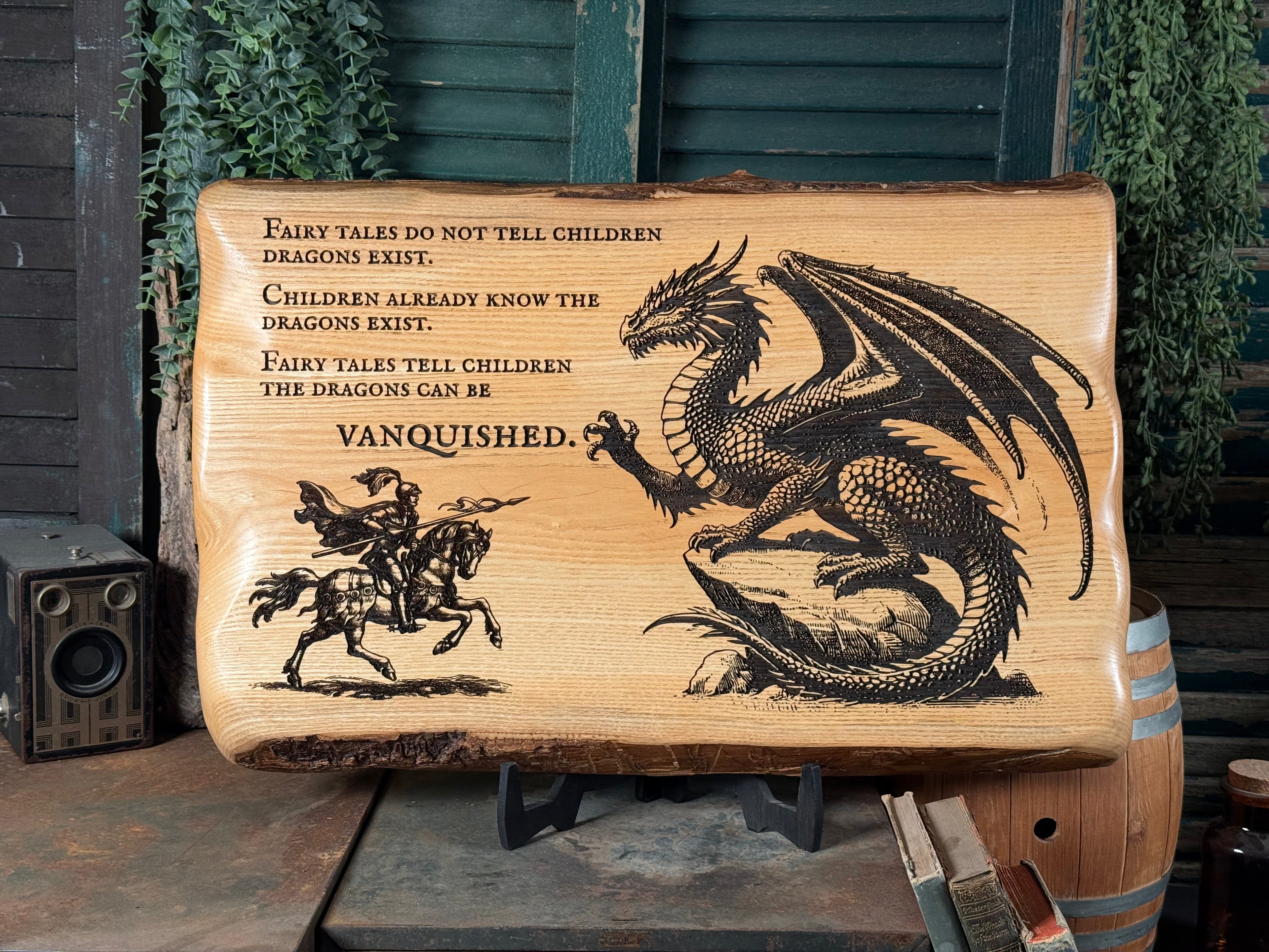 Signature Series: Fairy Tale Dragons on Ash