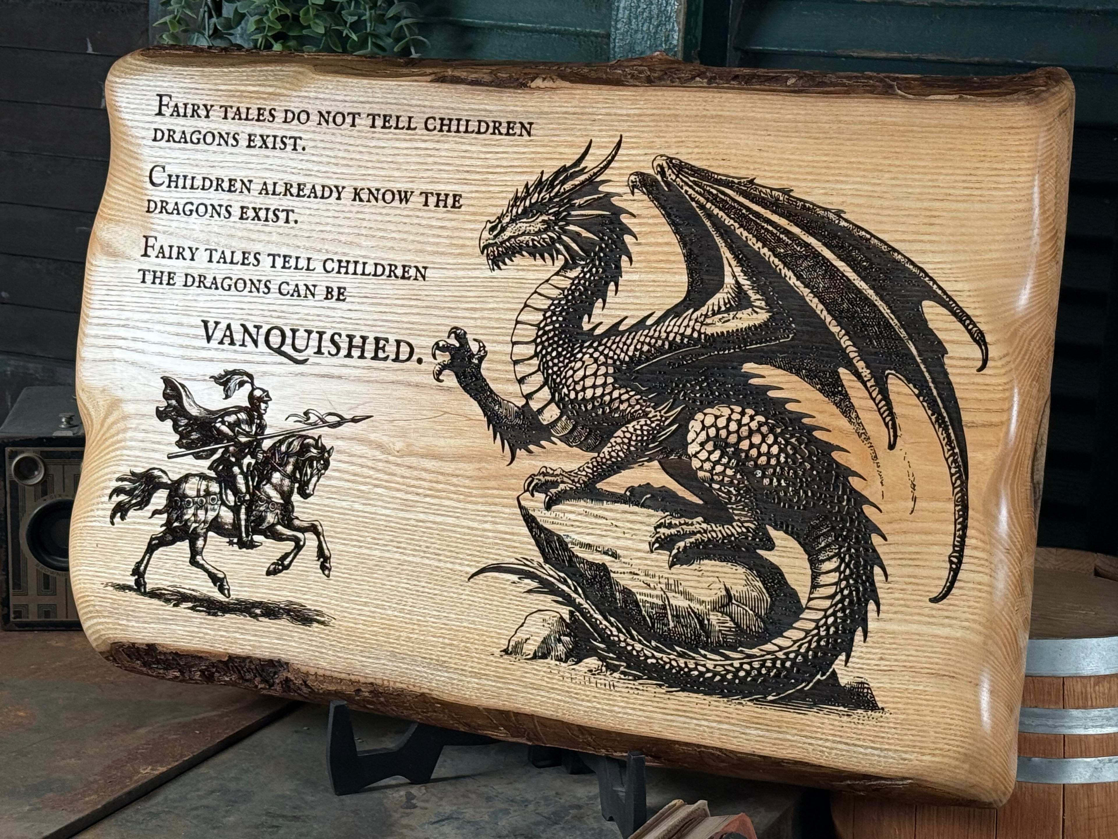 Signature Series: Fairy Tale Dragons on Ash