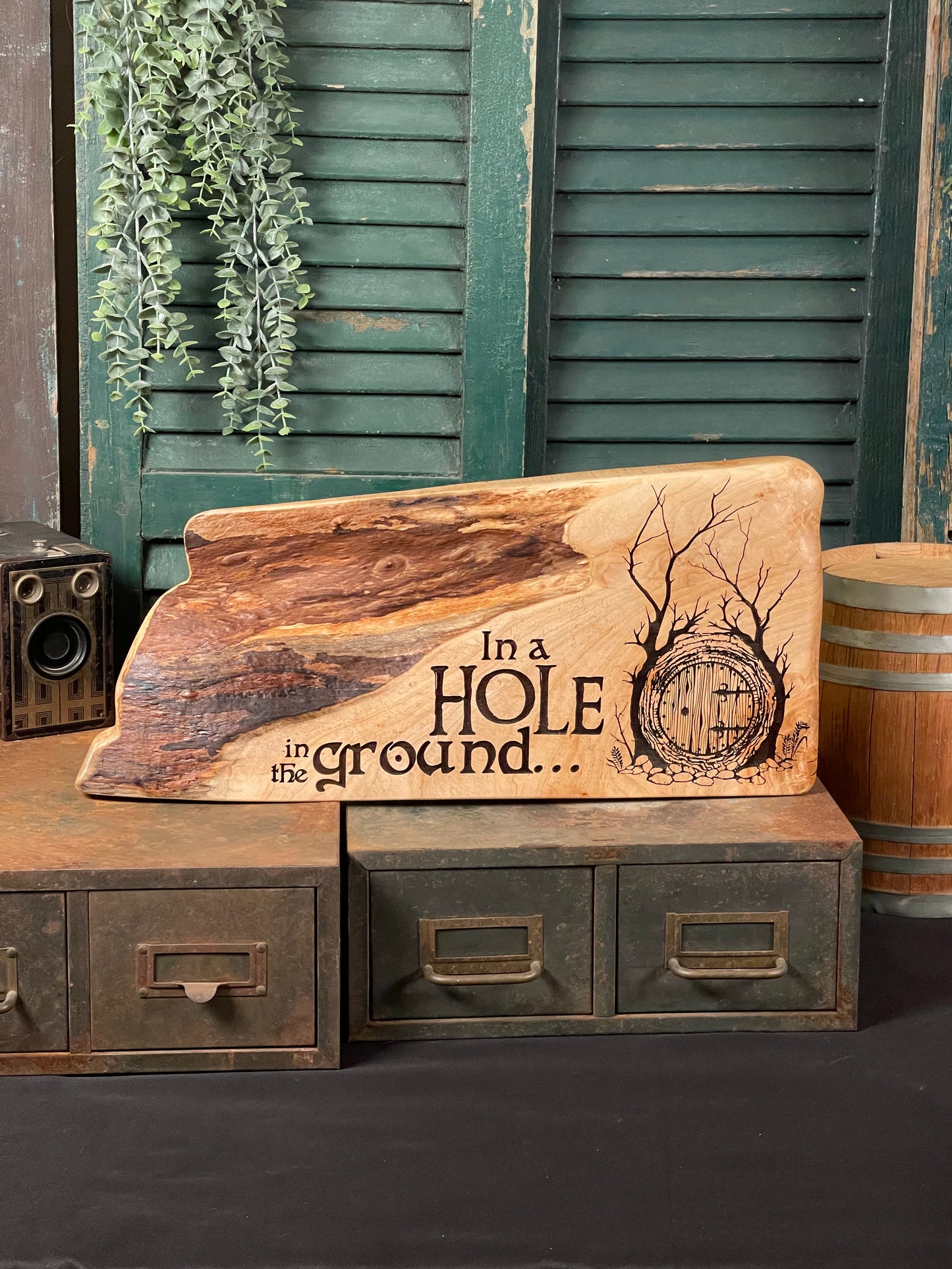 In a Hole In The Ground on Maple