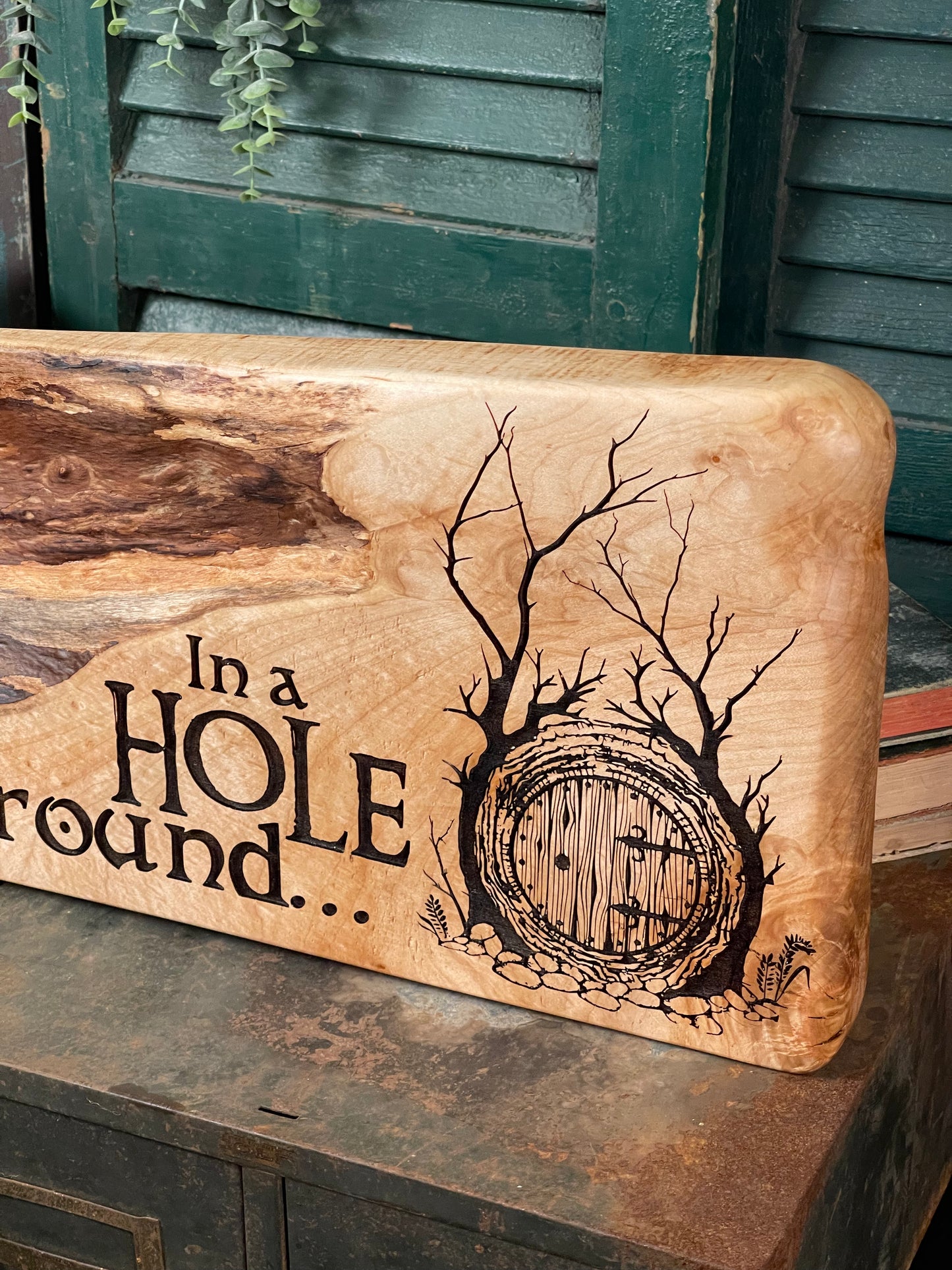 In a Hole In The Ground on Maple