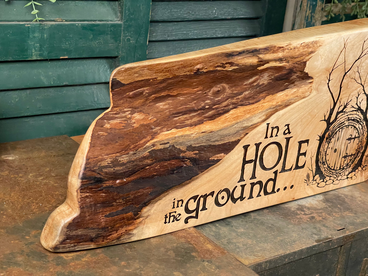 In a Hole In The Ground on Maple