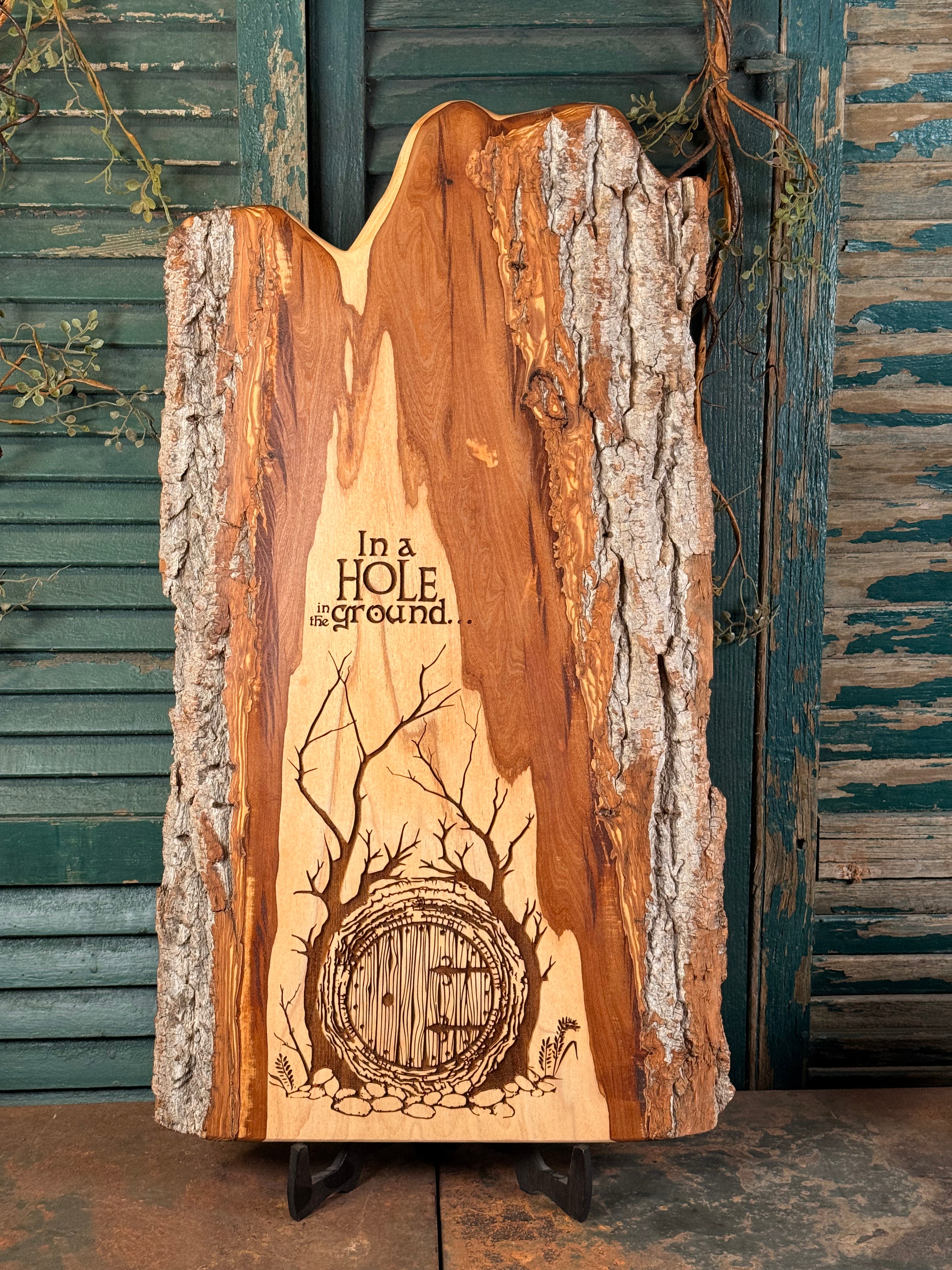 In a Hole in the Ground. on Poplar