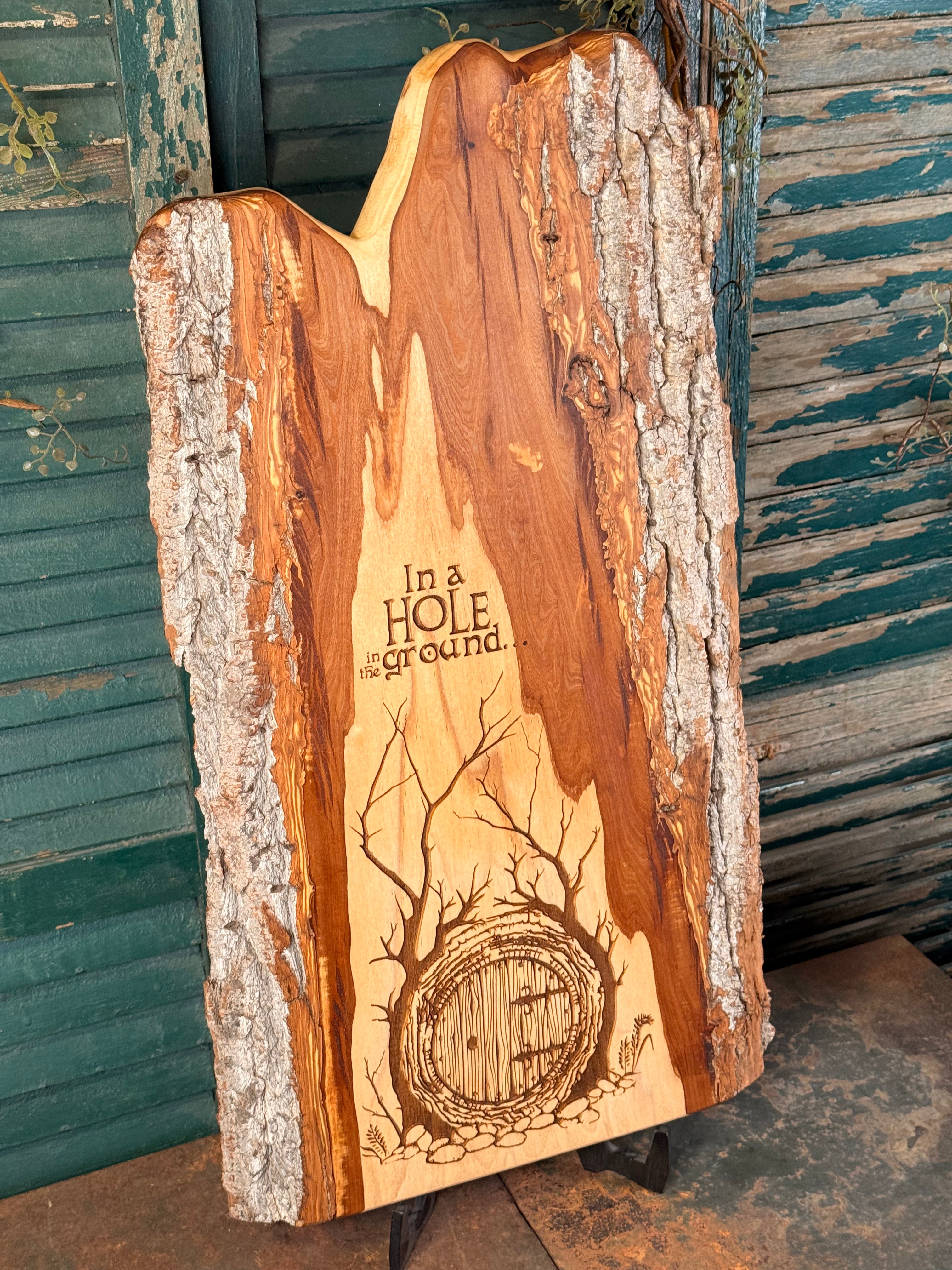 In a Hole in the Ground. on Poplar