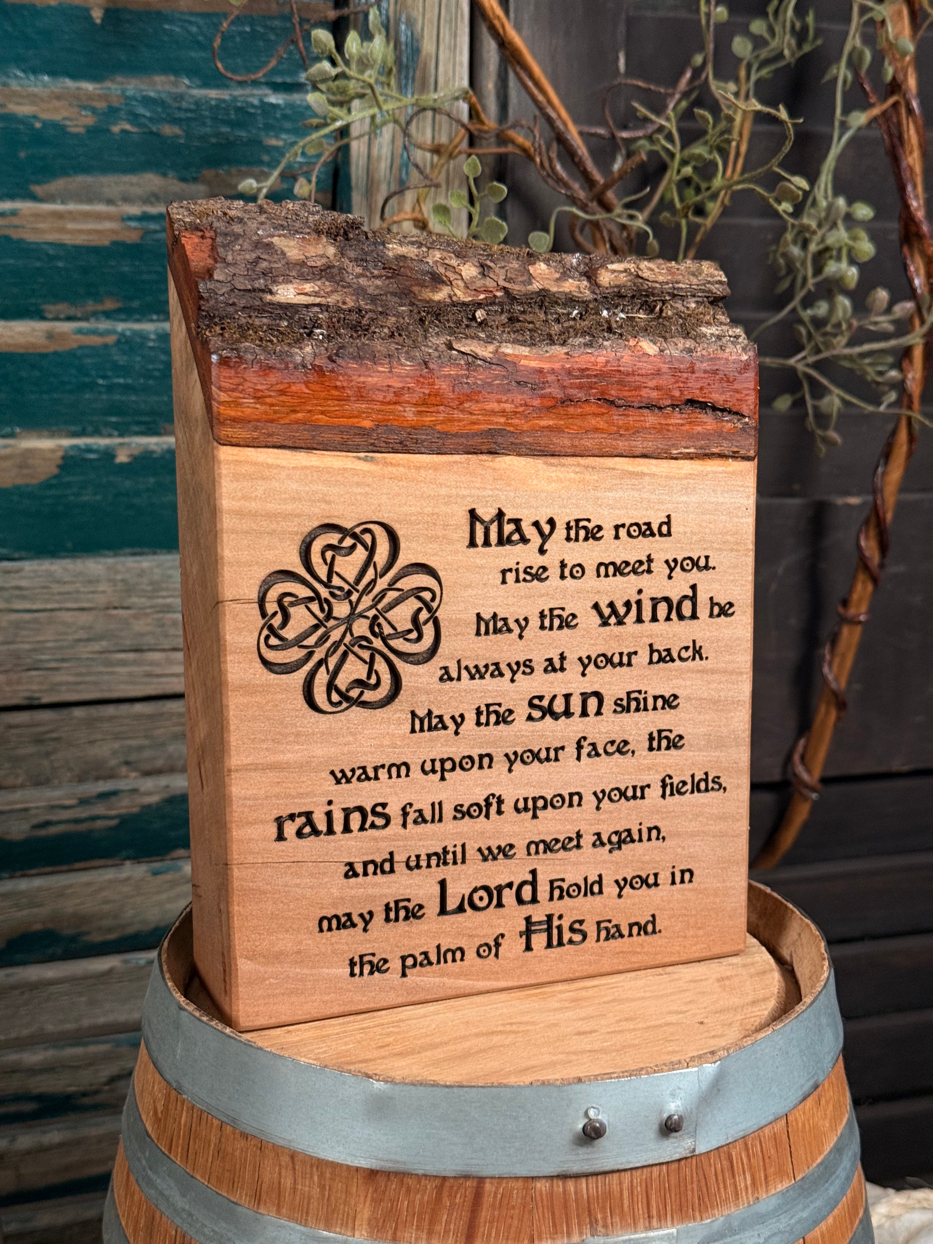 Irish Blessing on Sweetgum