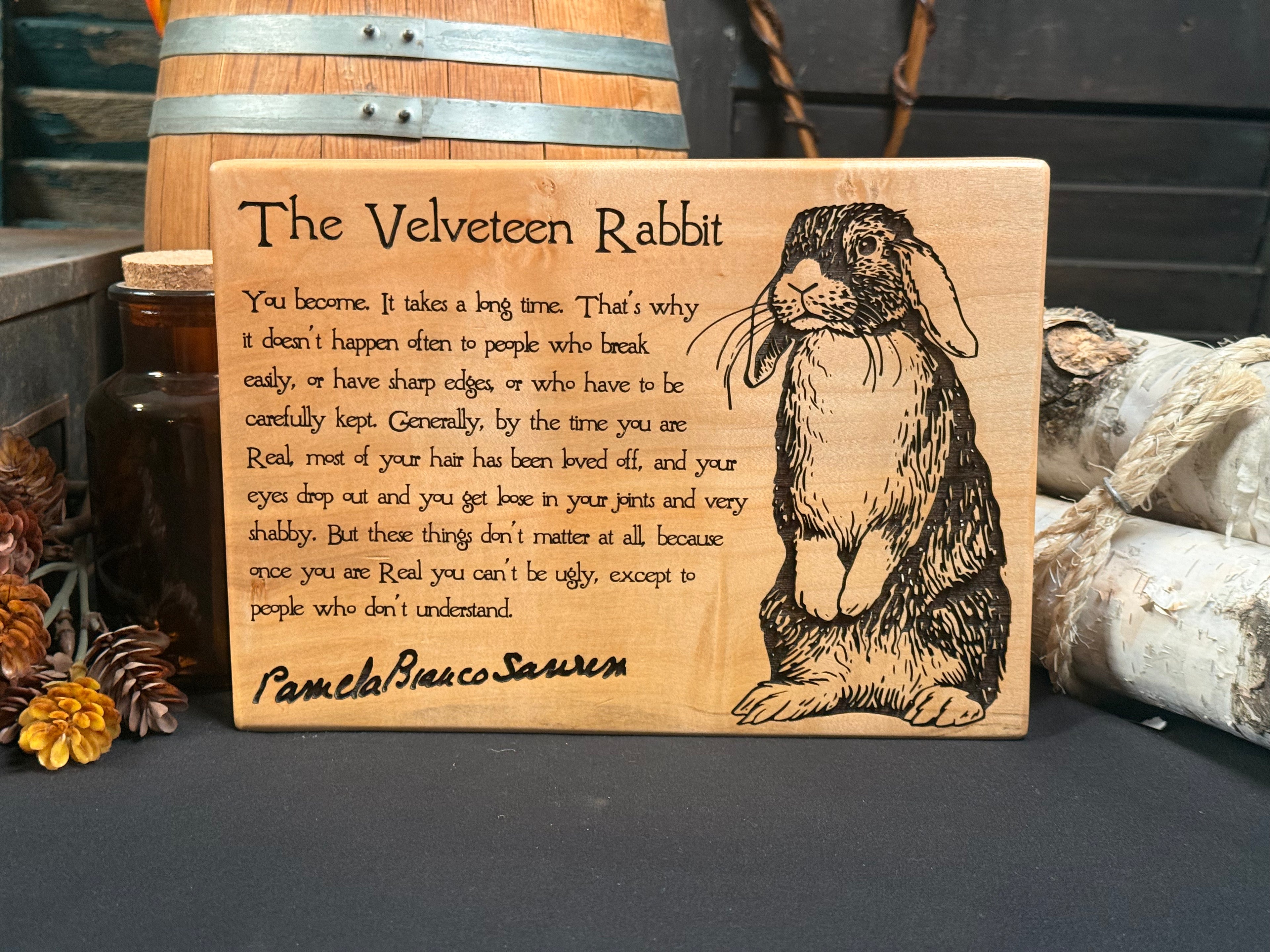The Velveteen Rabbit on Maple
