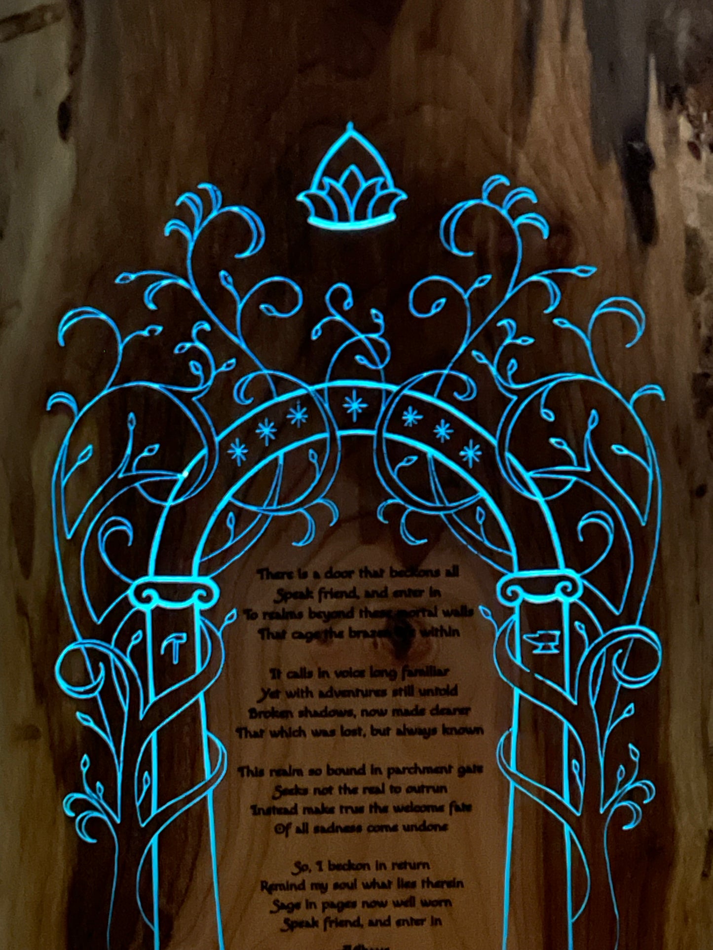 Speak Friend and Enter In - Glowing