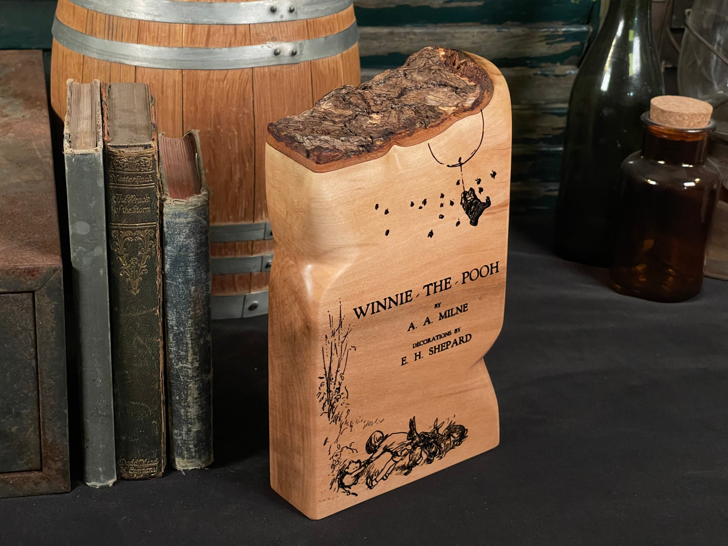 Winnie The Pooh - Book Cover on Sweetgum