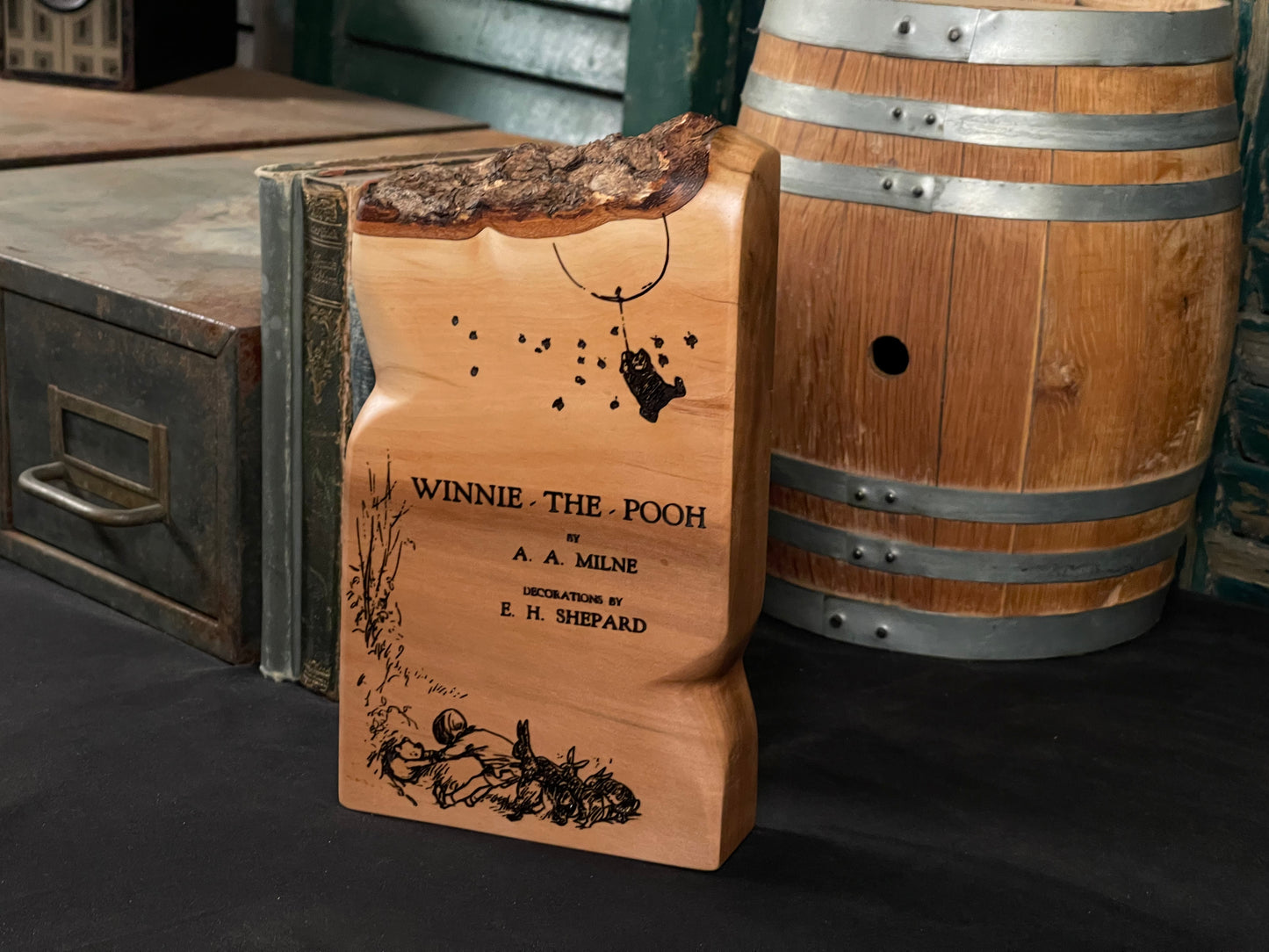 Winnie The Pooh - Book Cover on Sweetgum