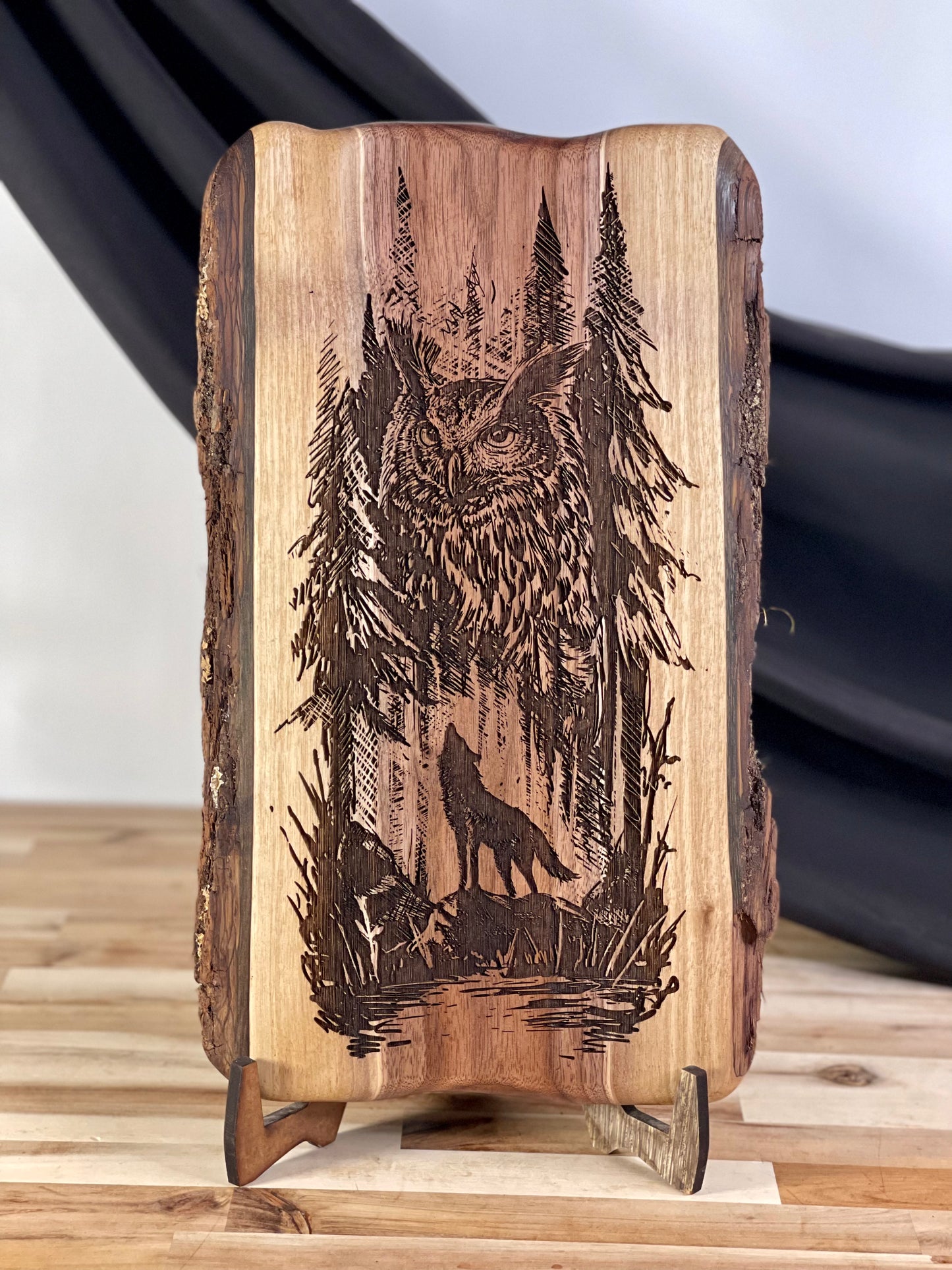 Owl and Wolf