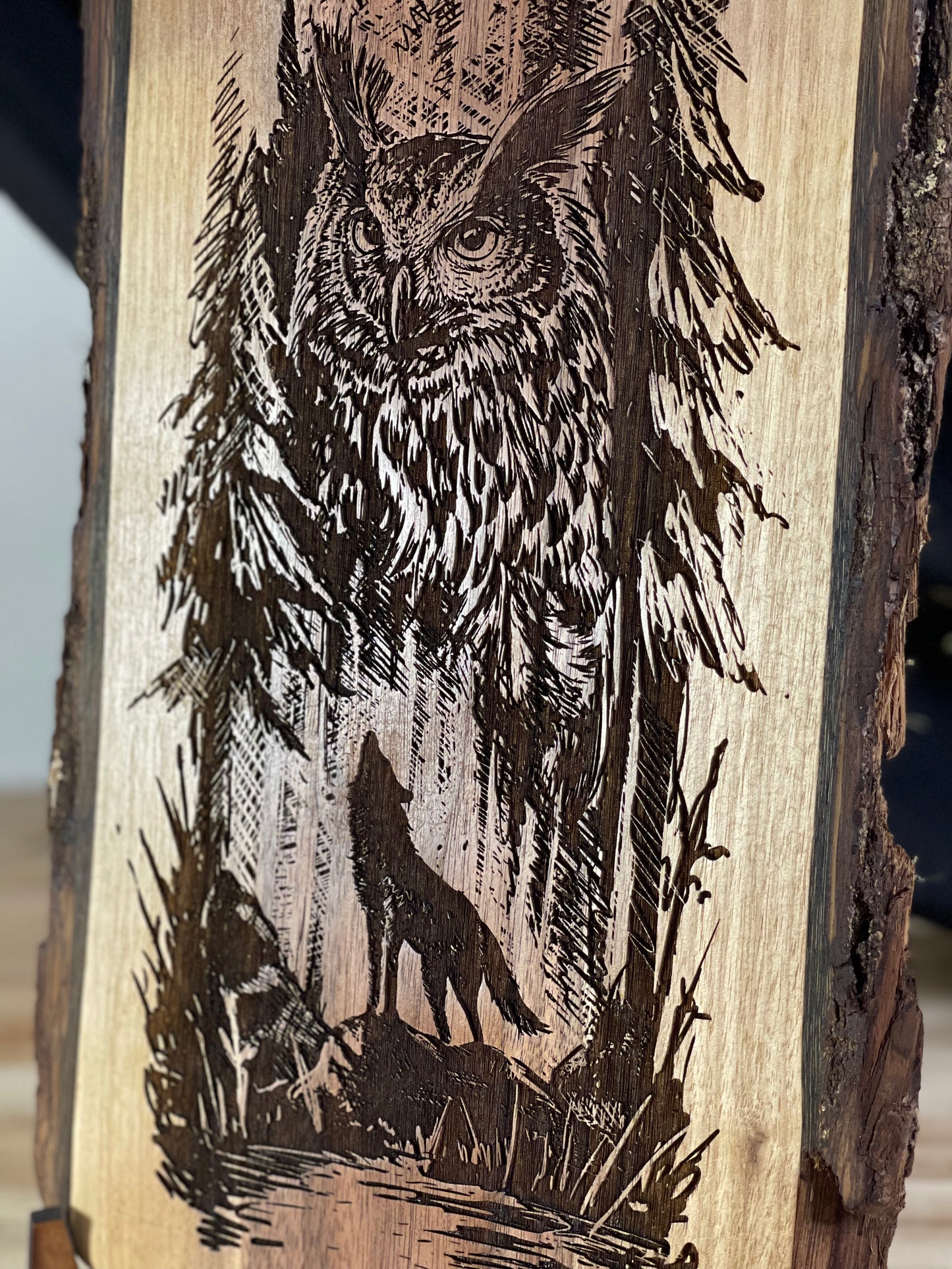 Owl and Wolf