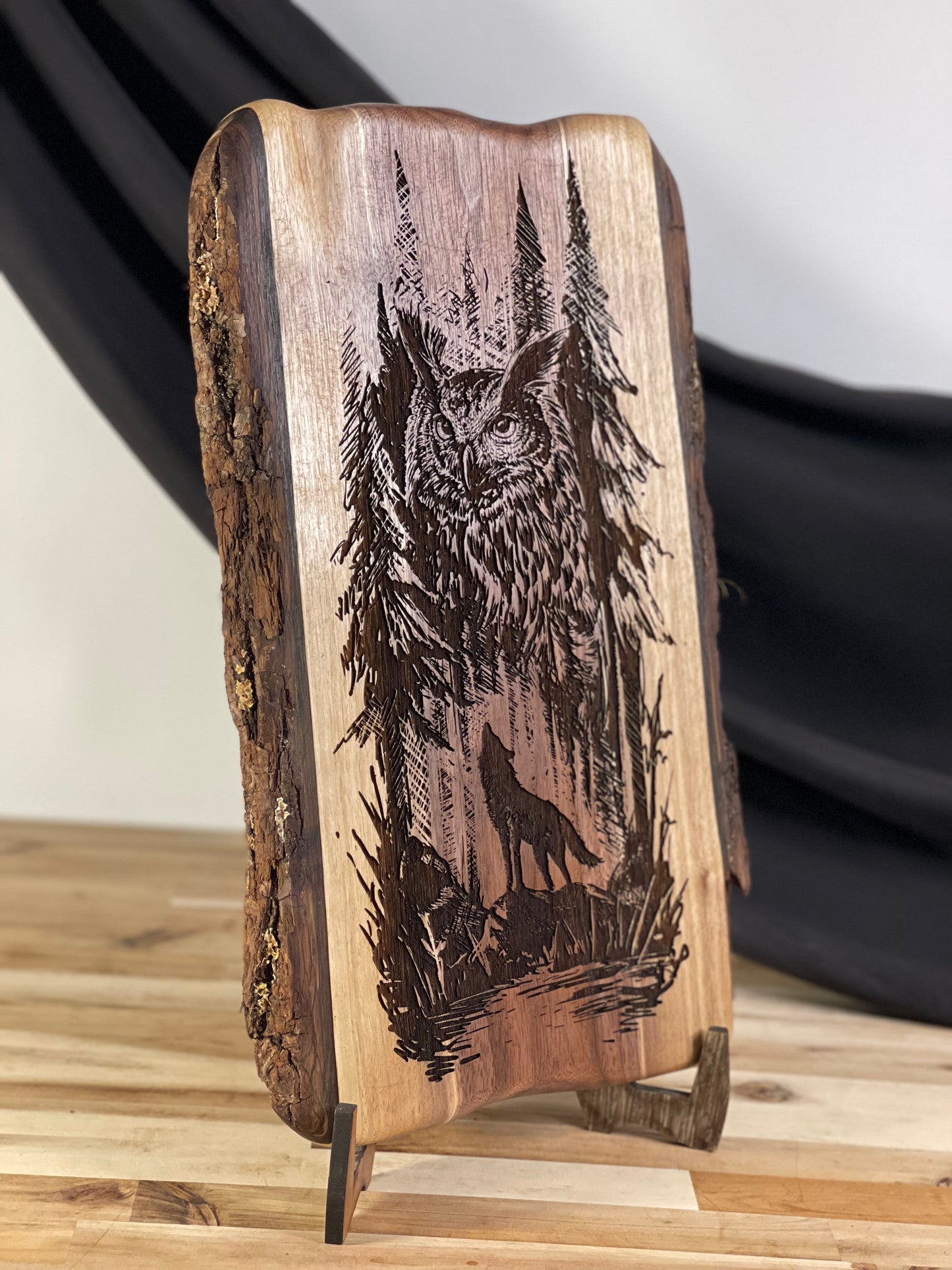 Owl and Wolf