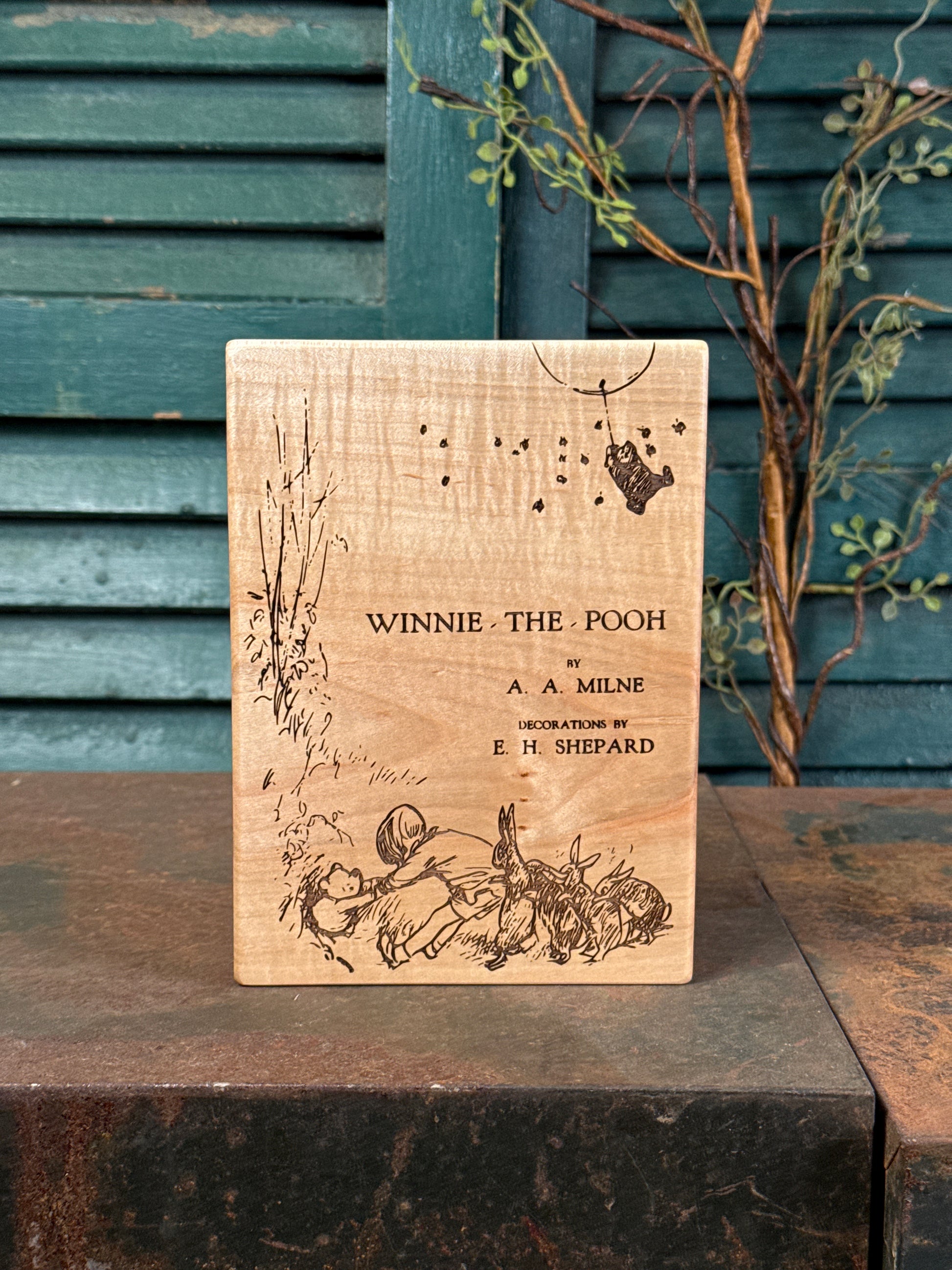Winnie the Pooh on Maple