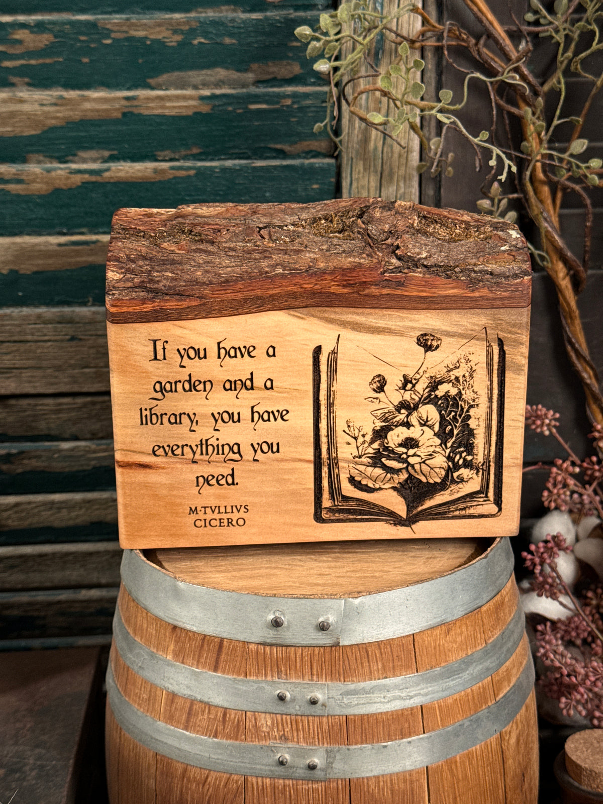 A Garden and A Library on Sweetgum