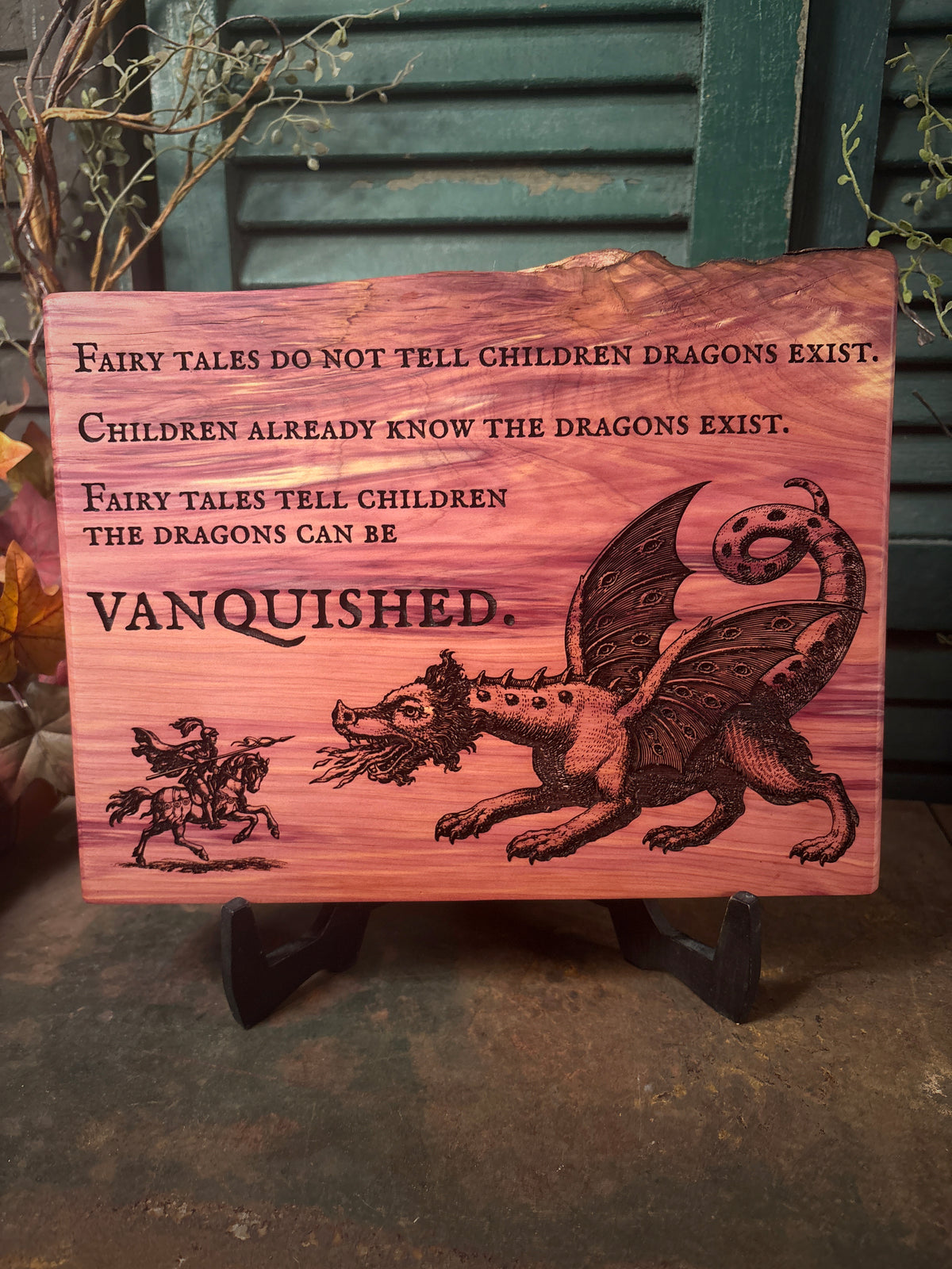 Dragons can be Vanquished on Cedar