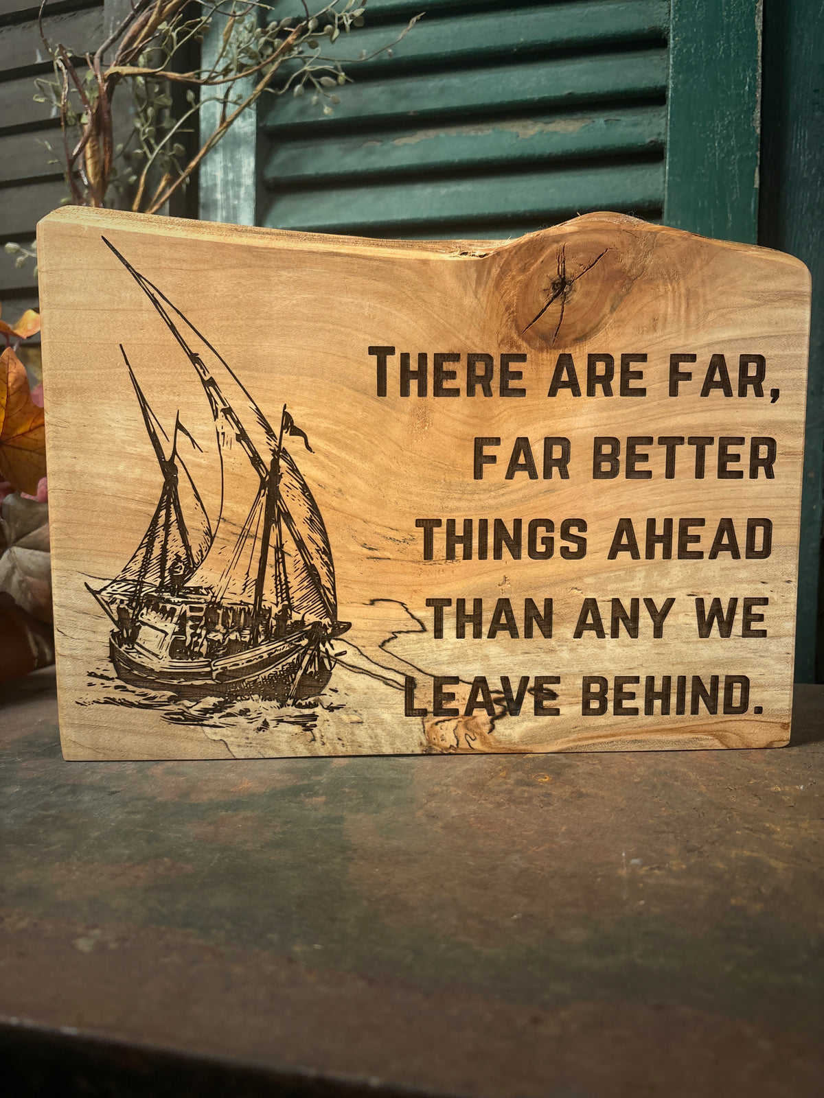 Far Better Things on Spalted Maple