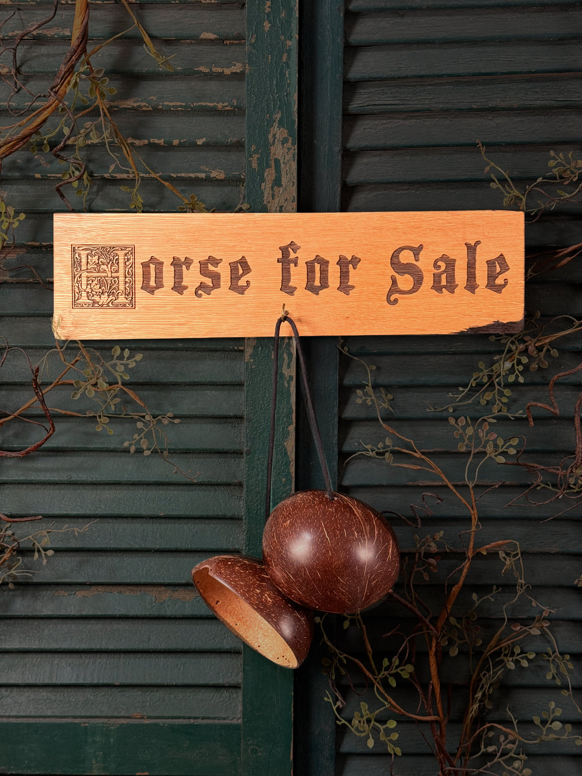 Horse For Sale on Bourbon Barrel Oak