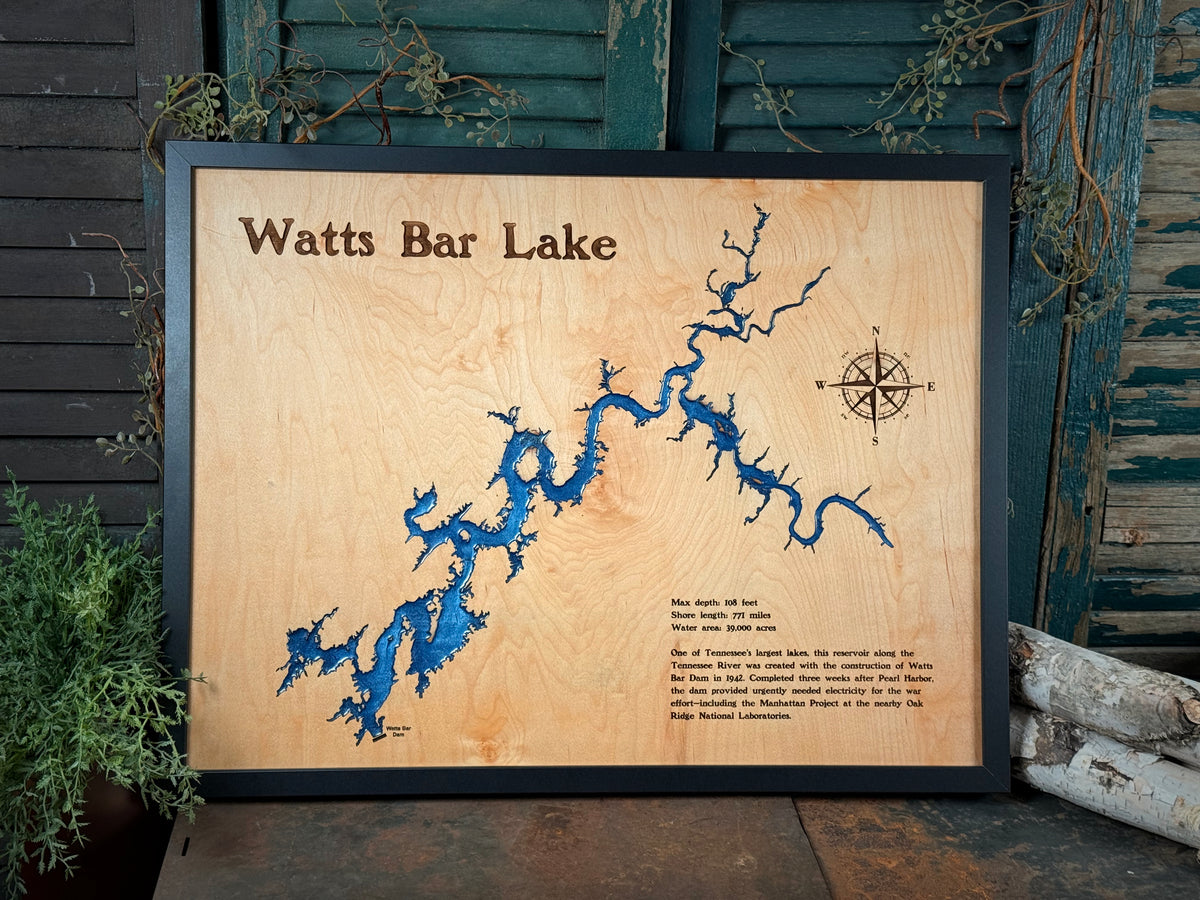 Watts Bar Lake on Salvaged Ply