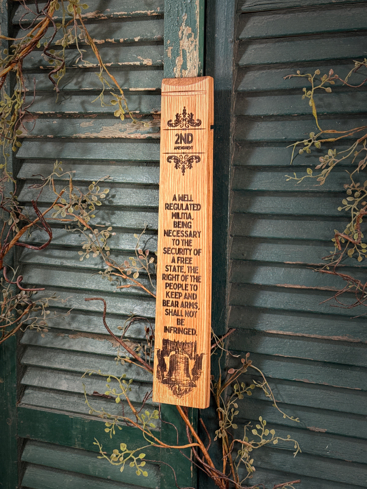 2nd Amendment on Bourbon Barrel Oak