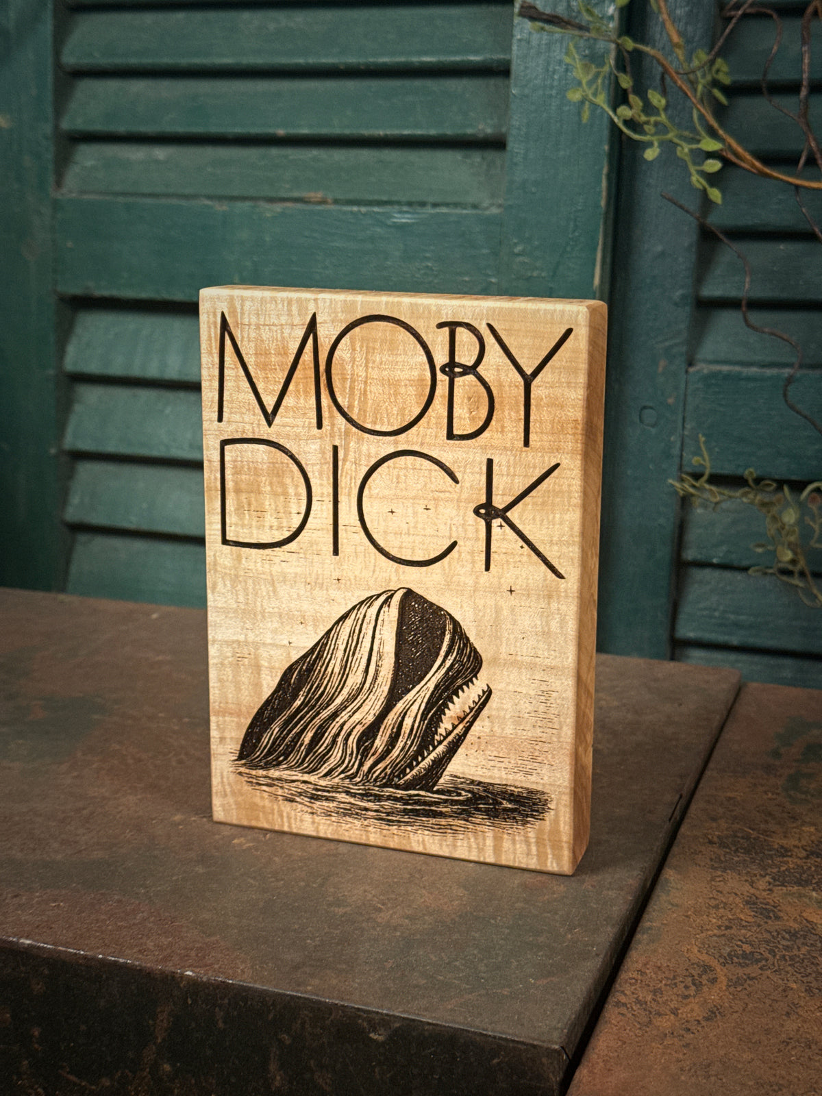 Moby Dick on Maple