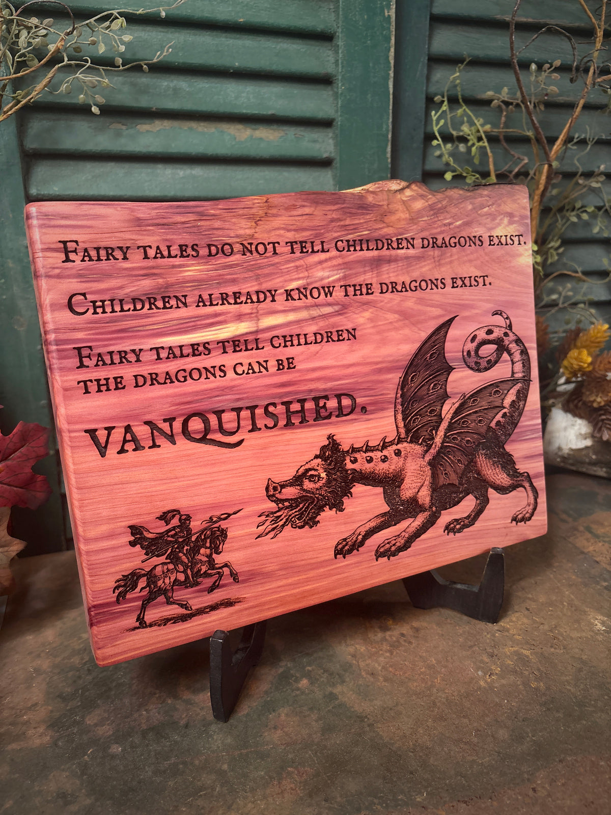 Dragons can be Vanquished on Cedar