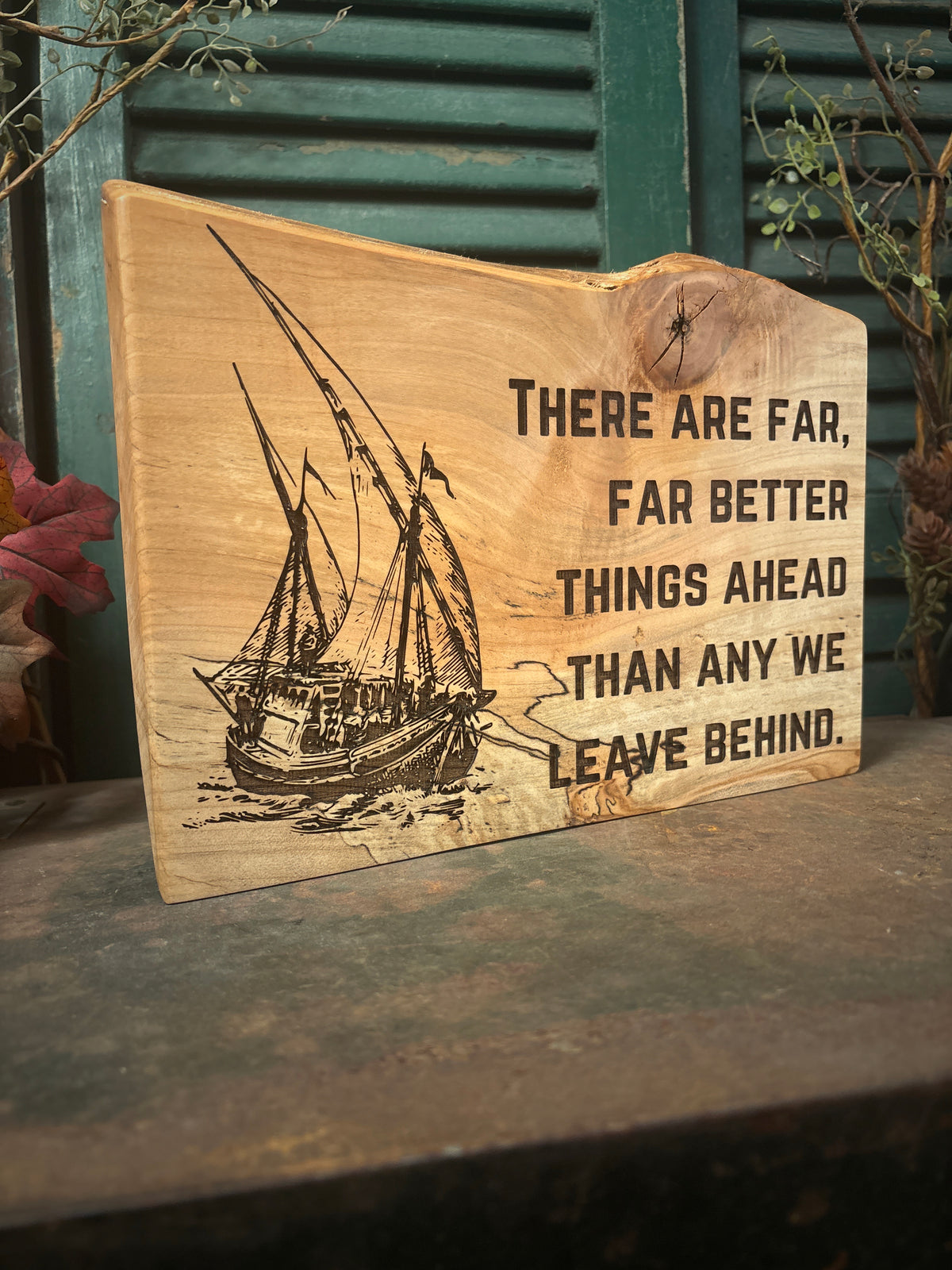 Far Better Things on Spalted Maple