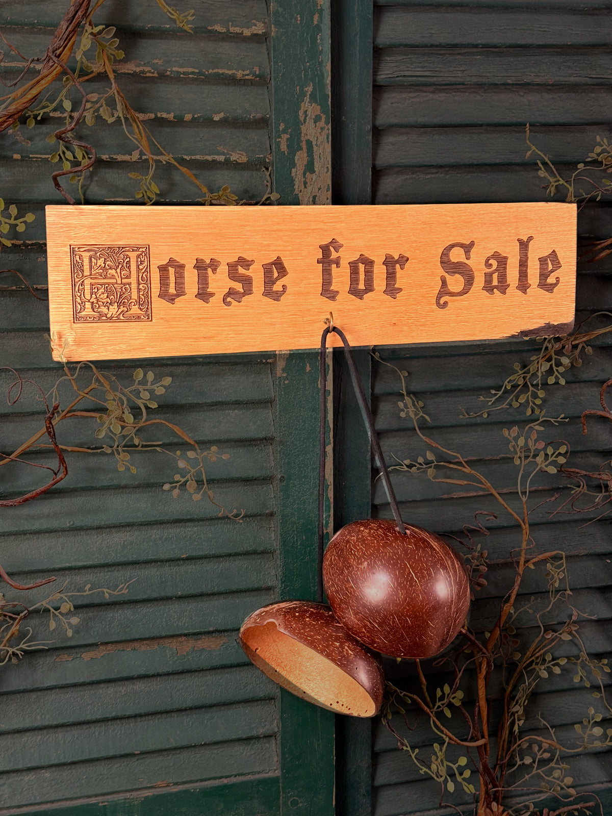 Horse For Sale on Bourbon Barrel Oak