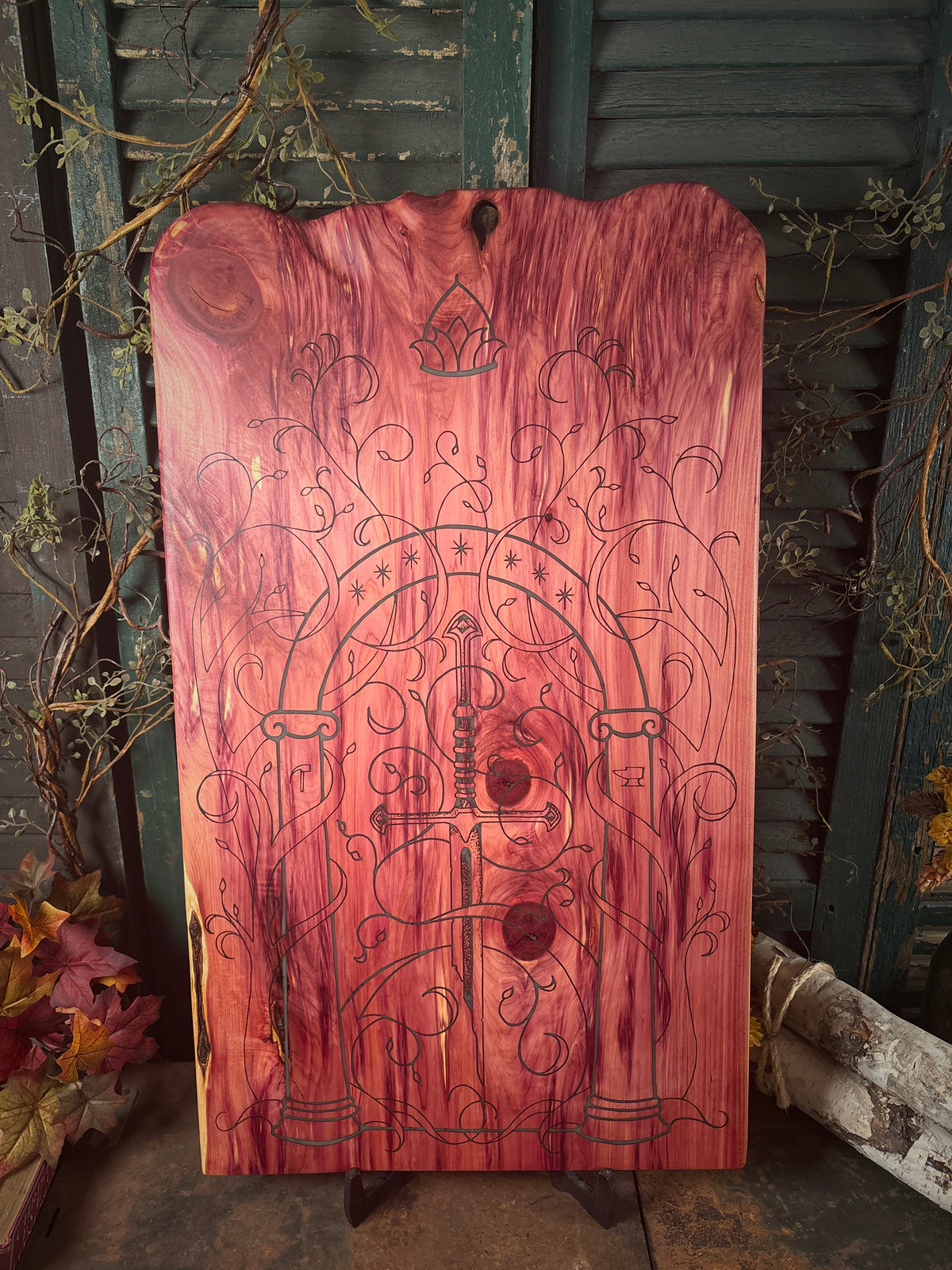 Speak Friend, and Enter In (Sword Version) on Cedar