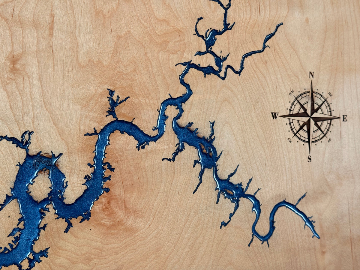 Watts Bar Lake on Salvaged Ply