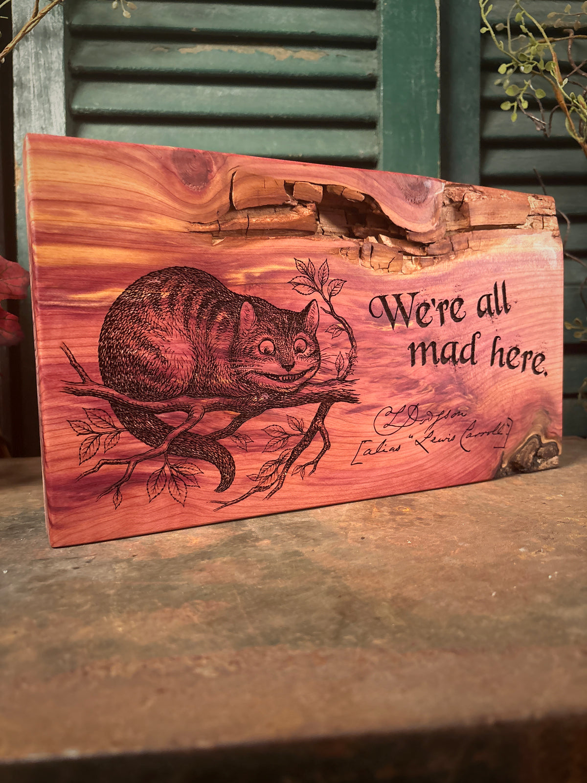 We're All Mad Here on Cedar