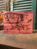 Middle Earth Map * on Cedar