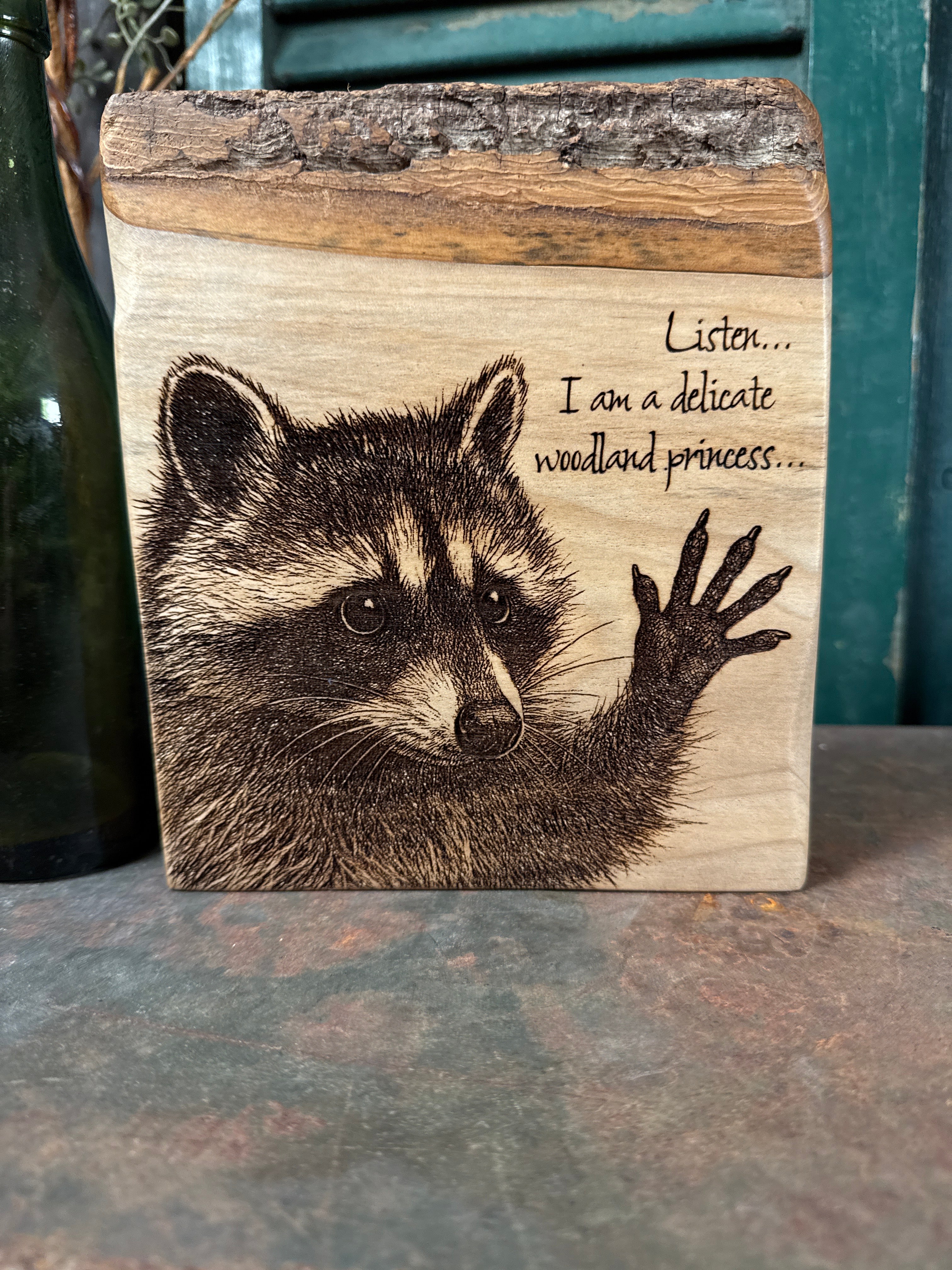 Delicate Woodland Princess on Poplar