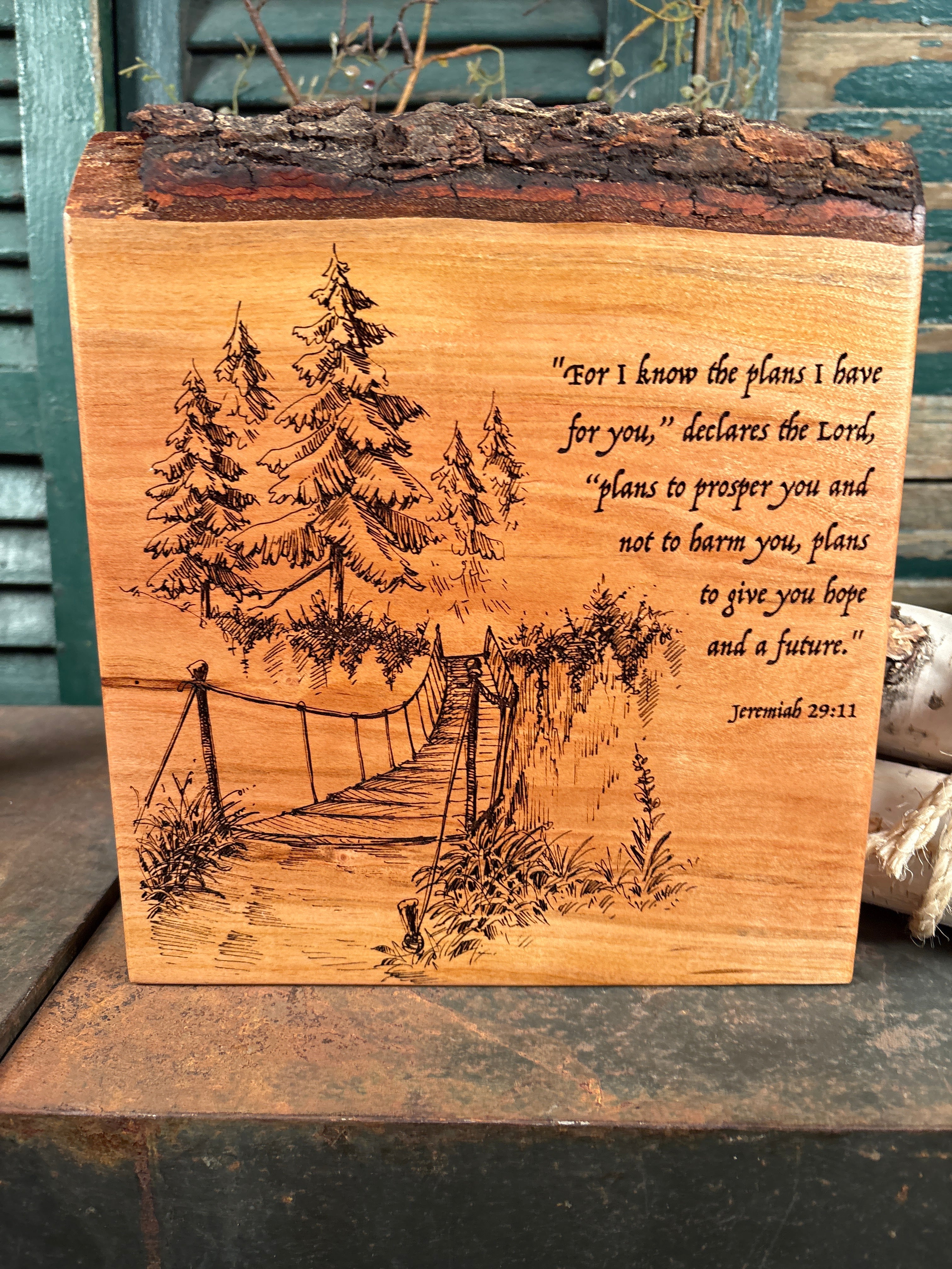 Jeremiah 29:11 on Cherry