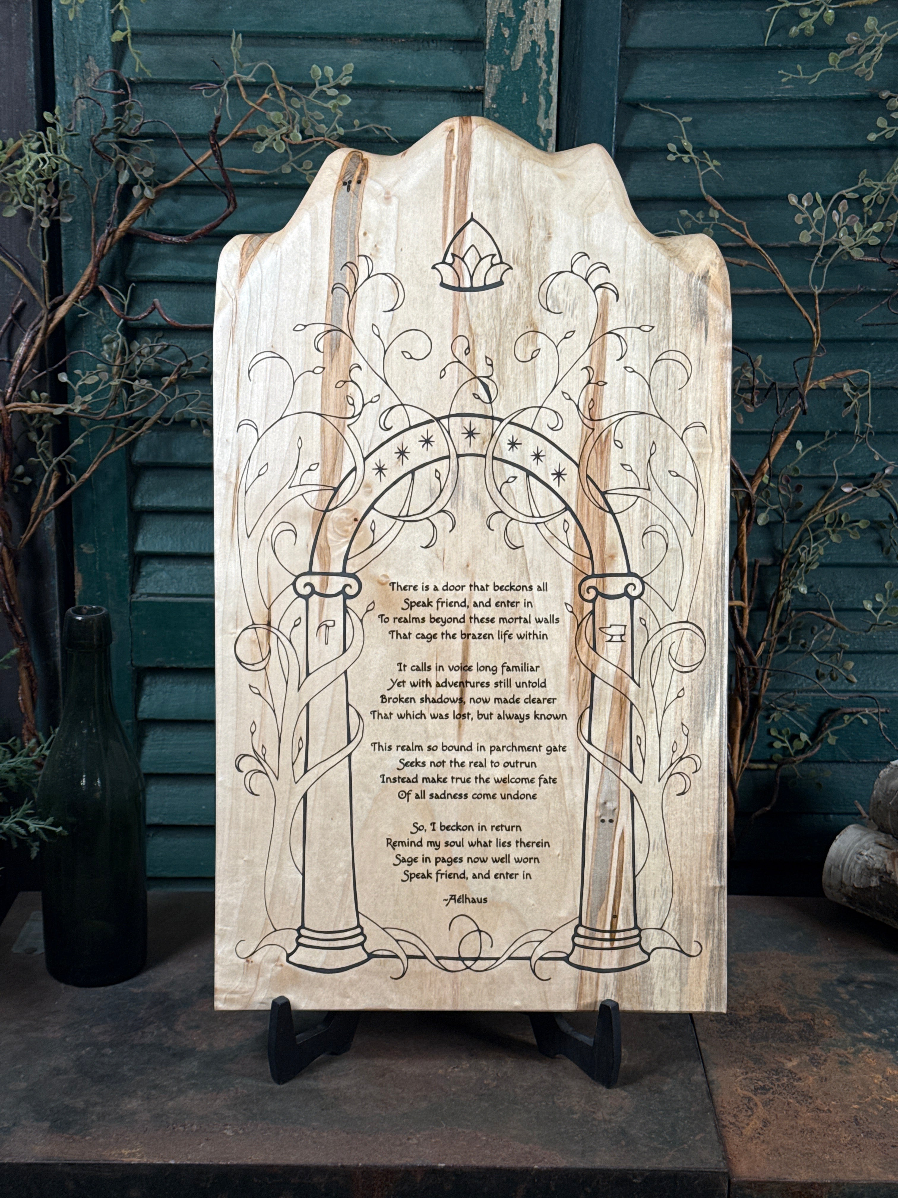 Speak Friend, and Enter In on Ambrosia Maple
